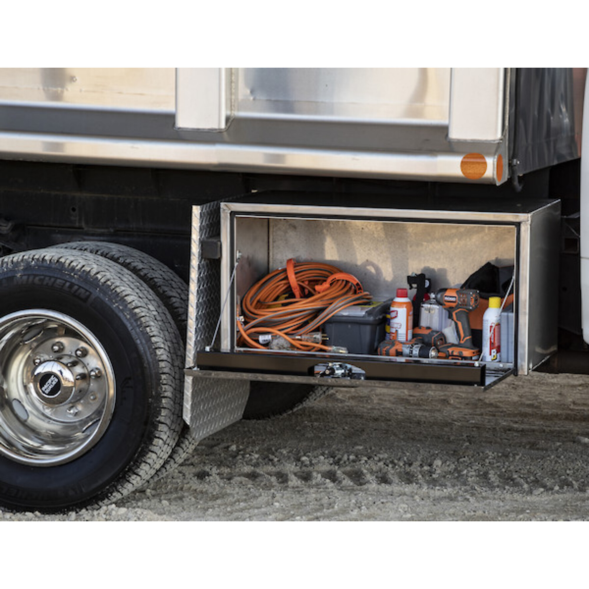 Buyers Products, Underbody Truck Box, Width 18 in, Body Material ...