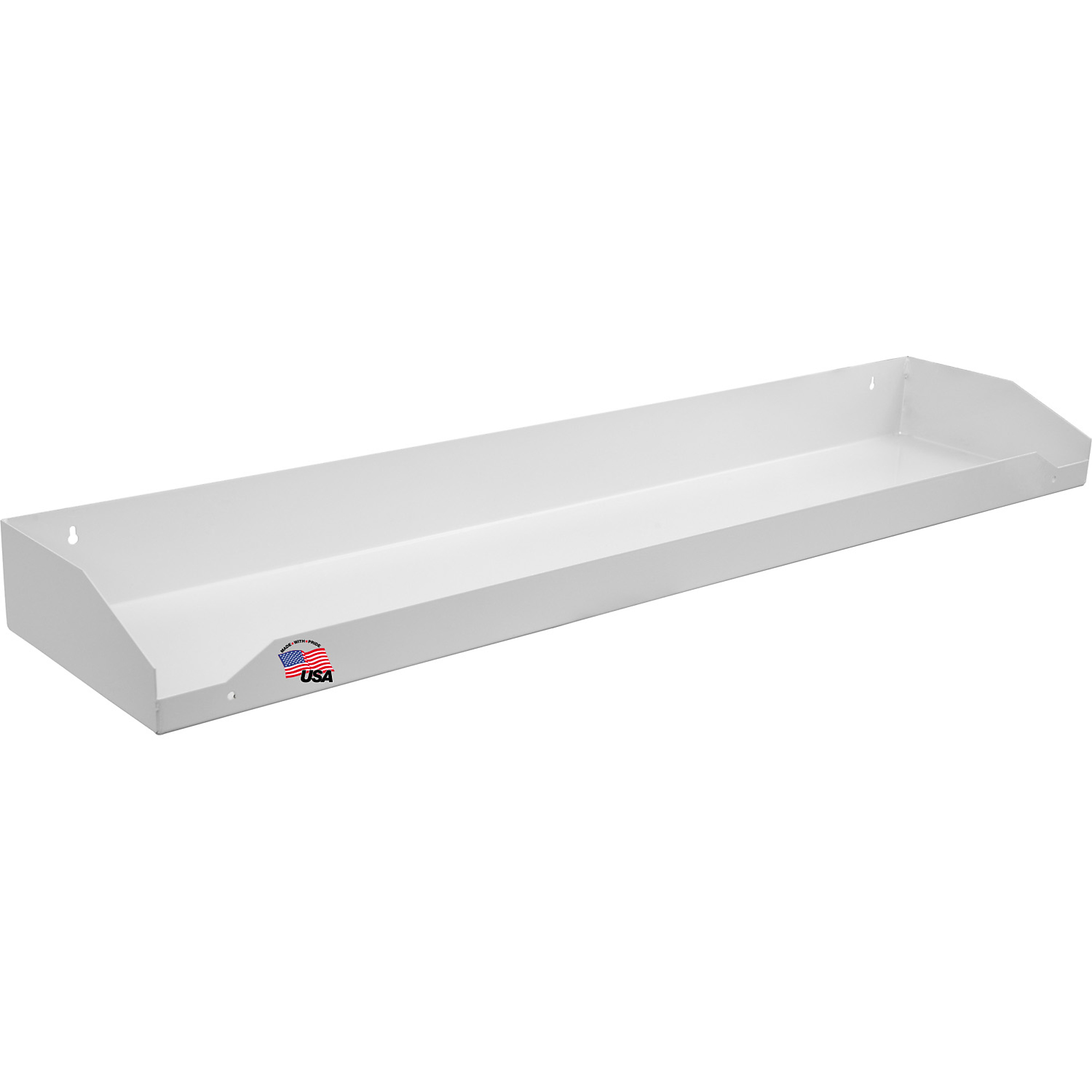Buyers Products, Cabinet Tray For Truck Box, Width 96 in, Material Carbon Steel, Color Finish Glossy White, Model# 1702860TRAY