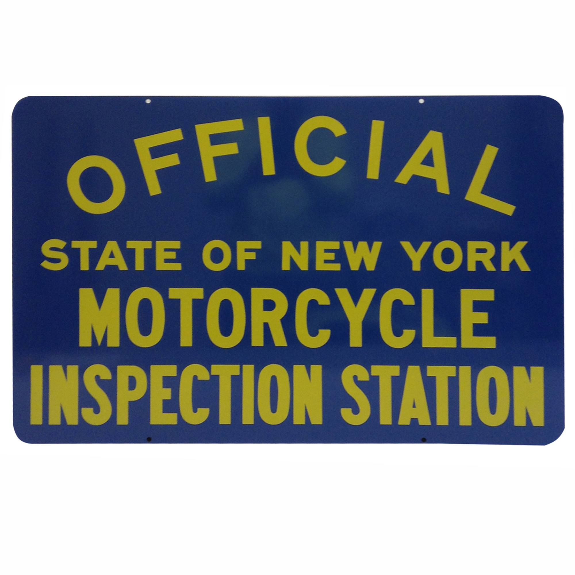 Eastern Metal, 36in. X 24in. X 20GA Sign, Height 36 in, Width 24 in, Model# NYS-MC-DF