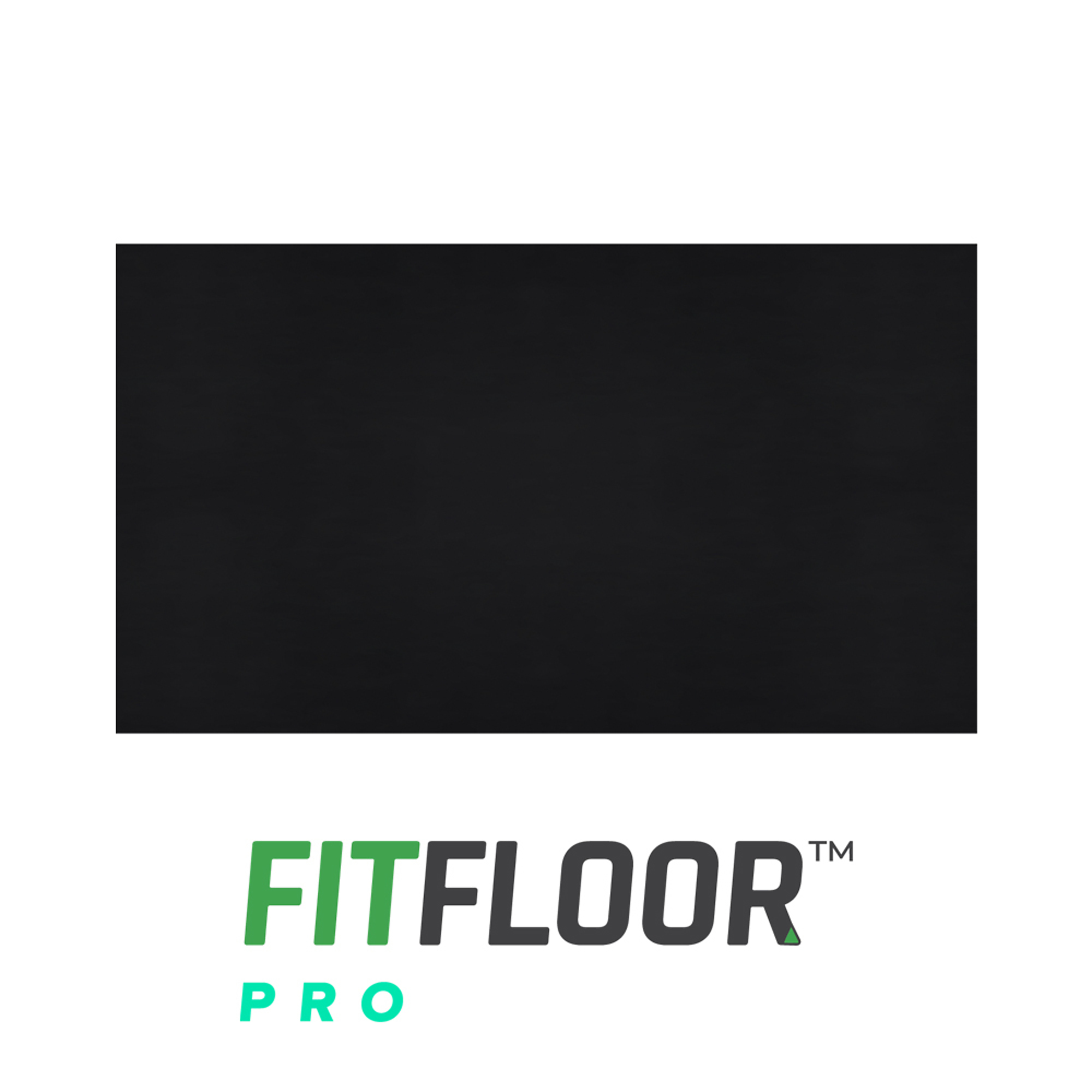 Fit Floor Athletic Rubber Gym Mat, Width 48 in, Length 72 in, Thickness