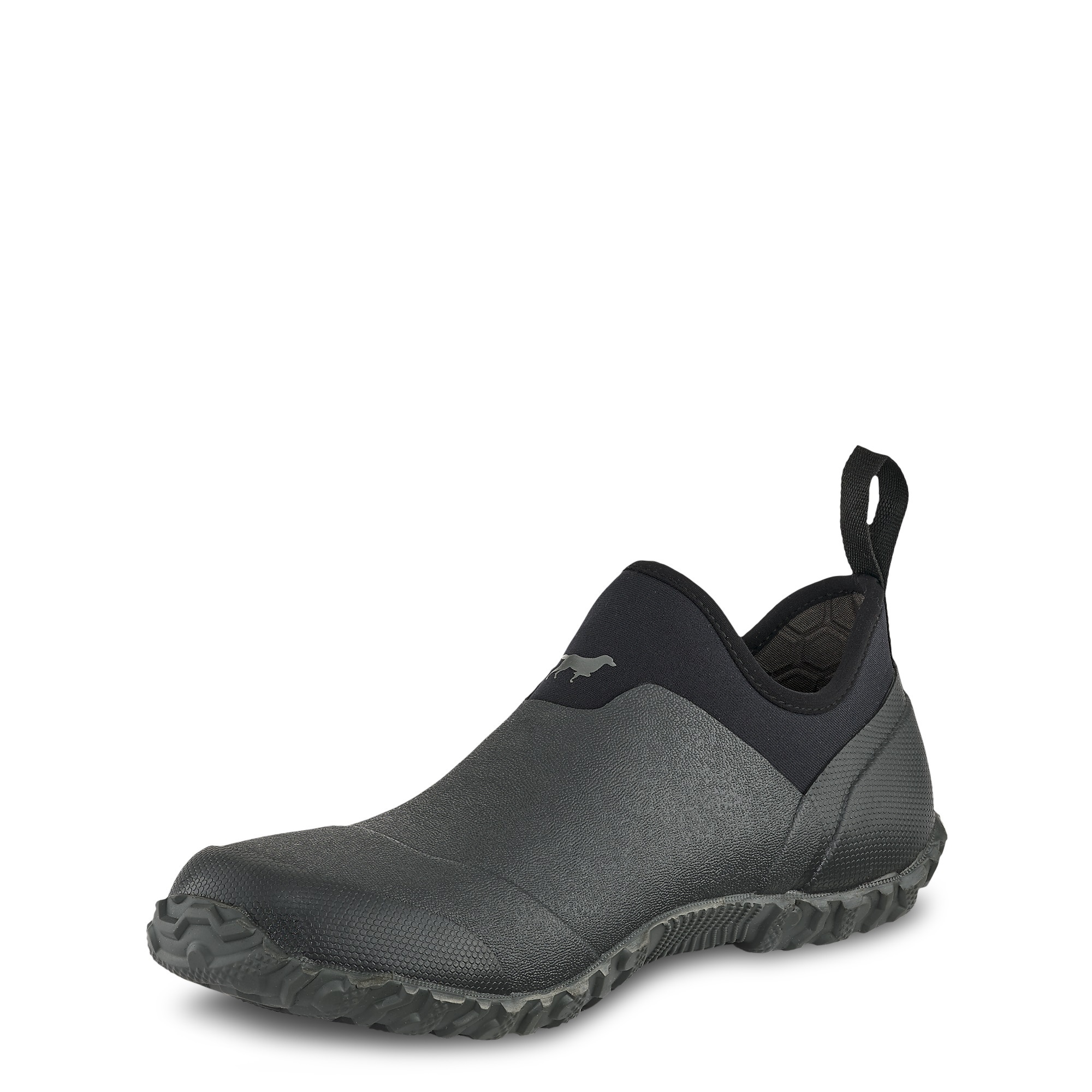 Irish Setter Mudpaw Unisex Romeo PullOn Waterproof Rubber Boot, Size 4, Width Wide, Color Gray