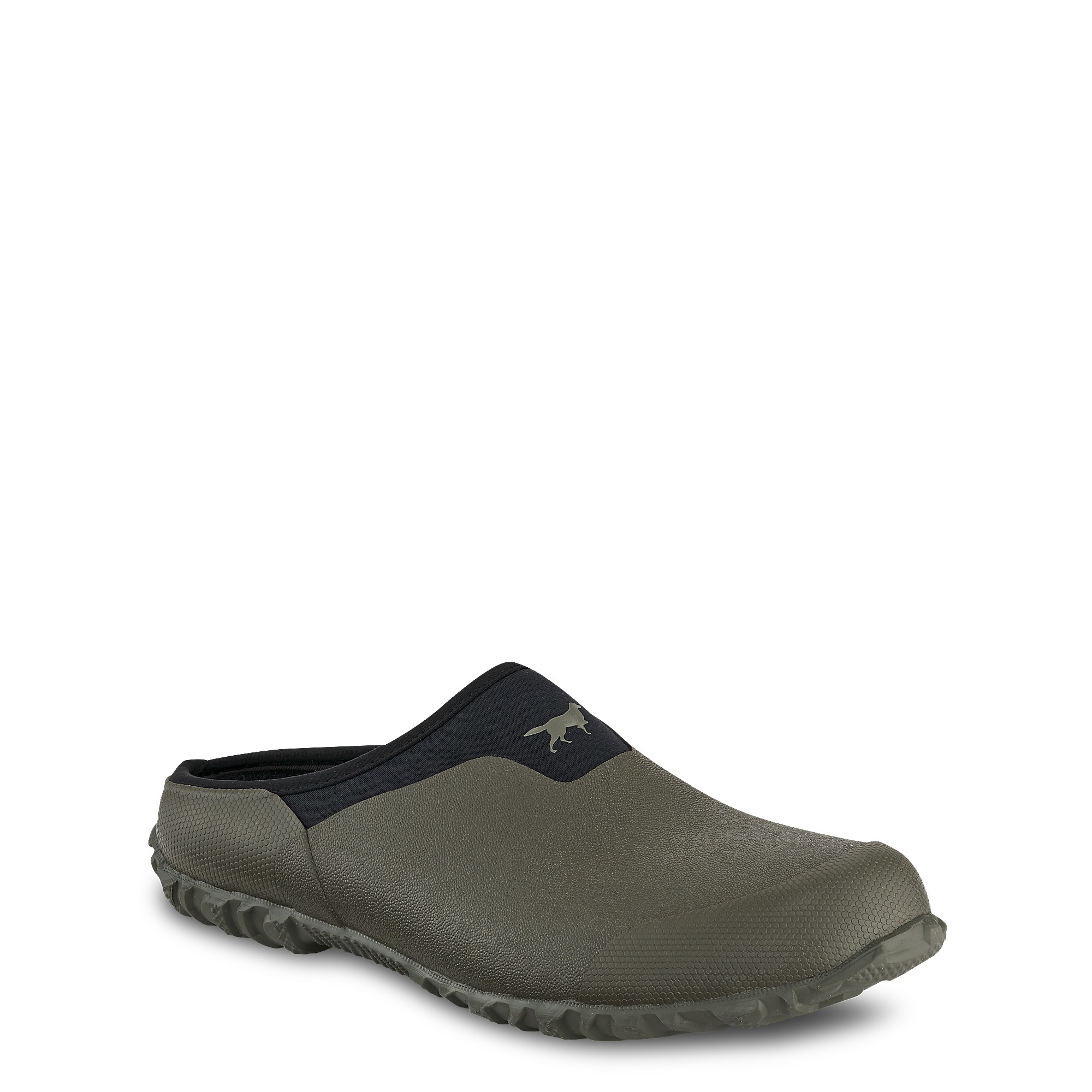 Irish Setter Mudpaw Unisex SlipOn Rubber Waterproof Shoe, Size 13, Width Wide, Color Gray