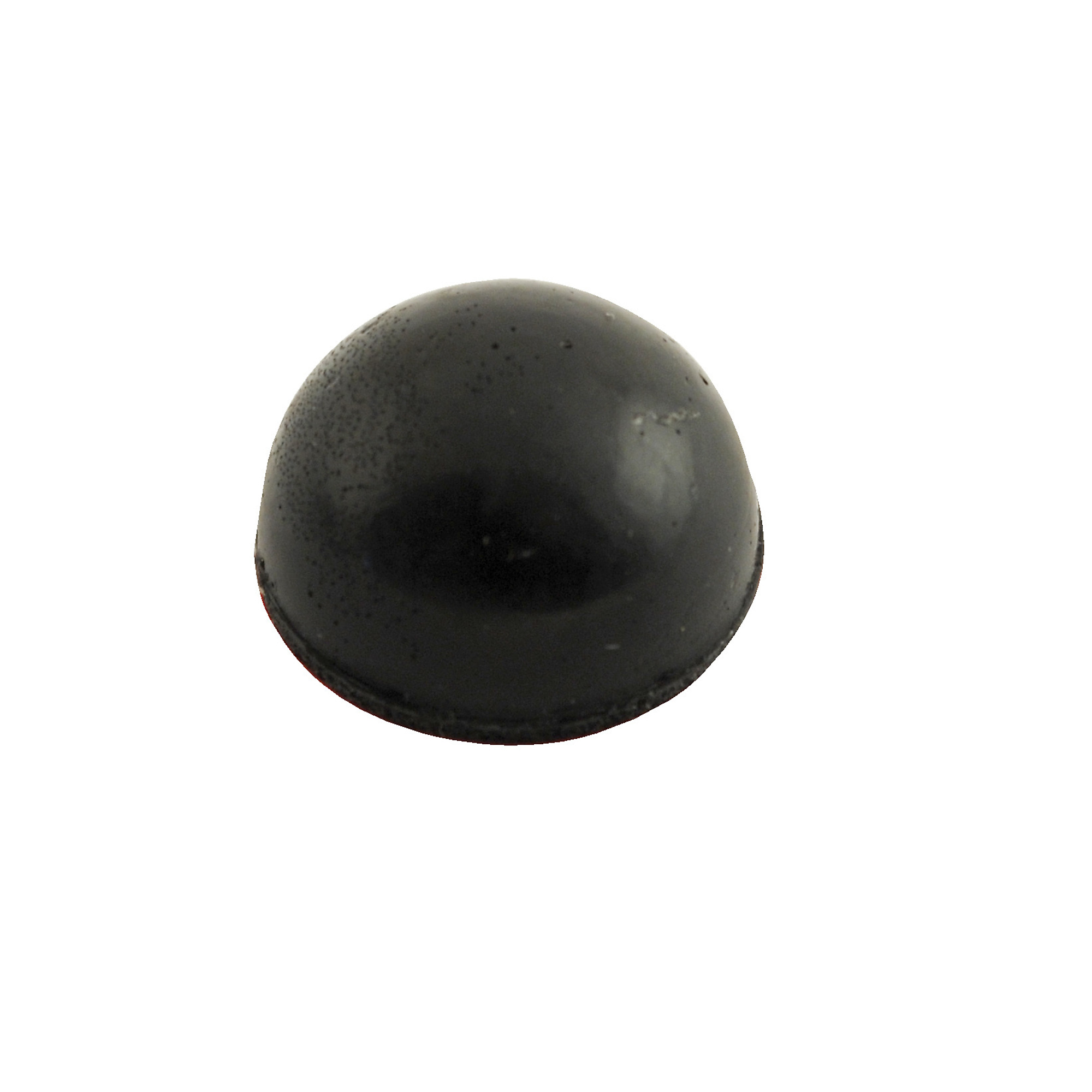 Vestil Rubber Rounded Dome Bumpers 3/4 In. x 3/4 In. x 3/8 In. 50 Quantity Black