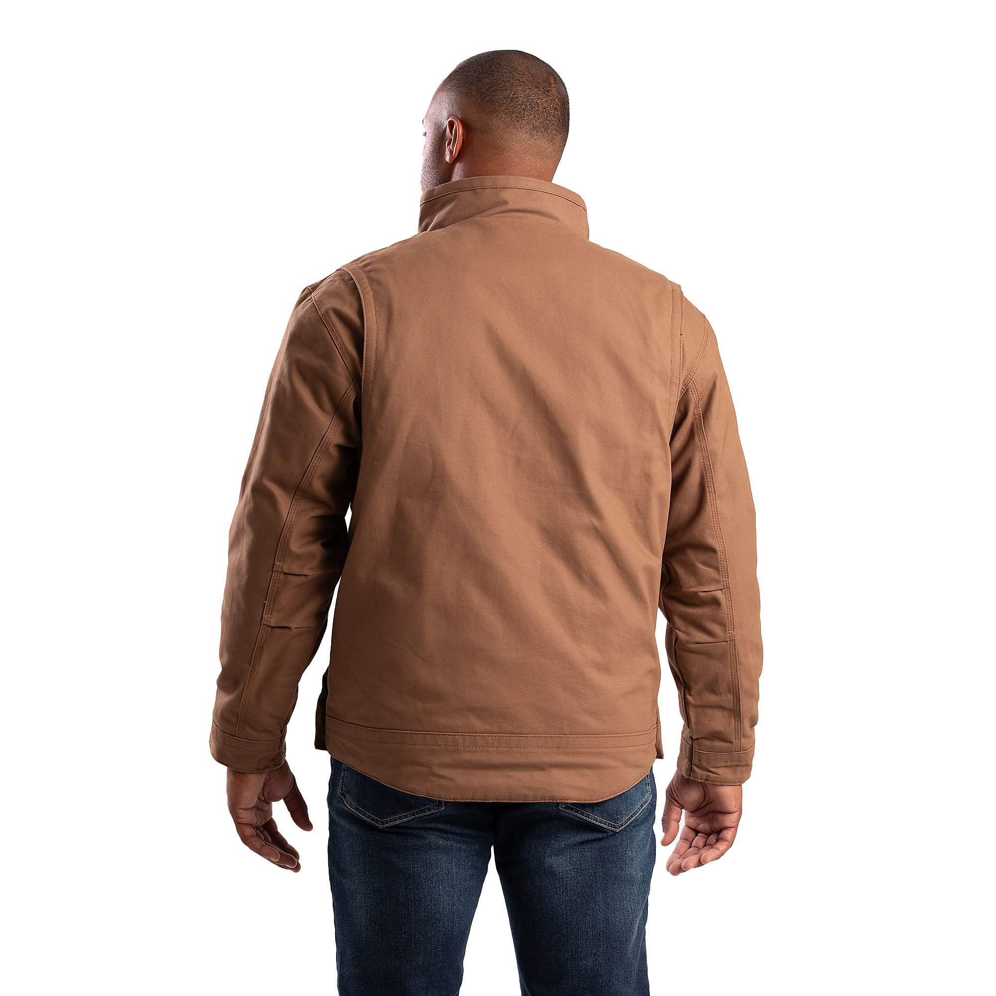 Berne Apparel, Flagstone Flannel Lined Duck Jacket, Size 3XL 