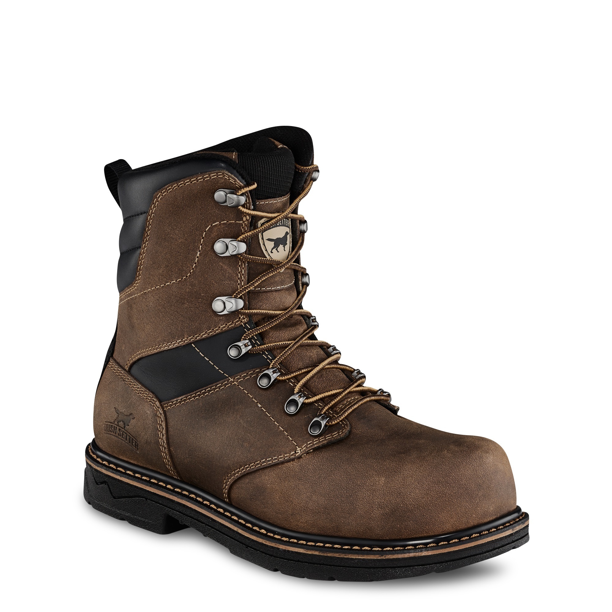 Irish Setter MEN S 8in. COMPOSITE TOE LEATHER BOOT Size 9 Width Wide Color Brown Model 83860 Northern Tool