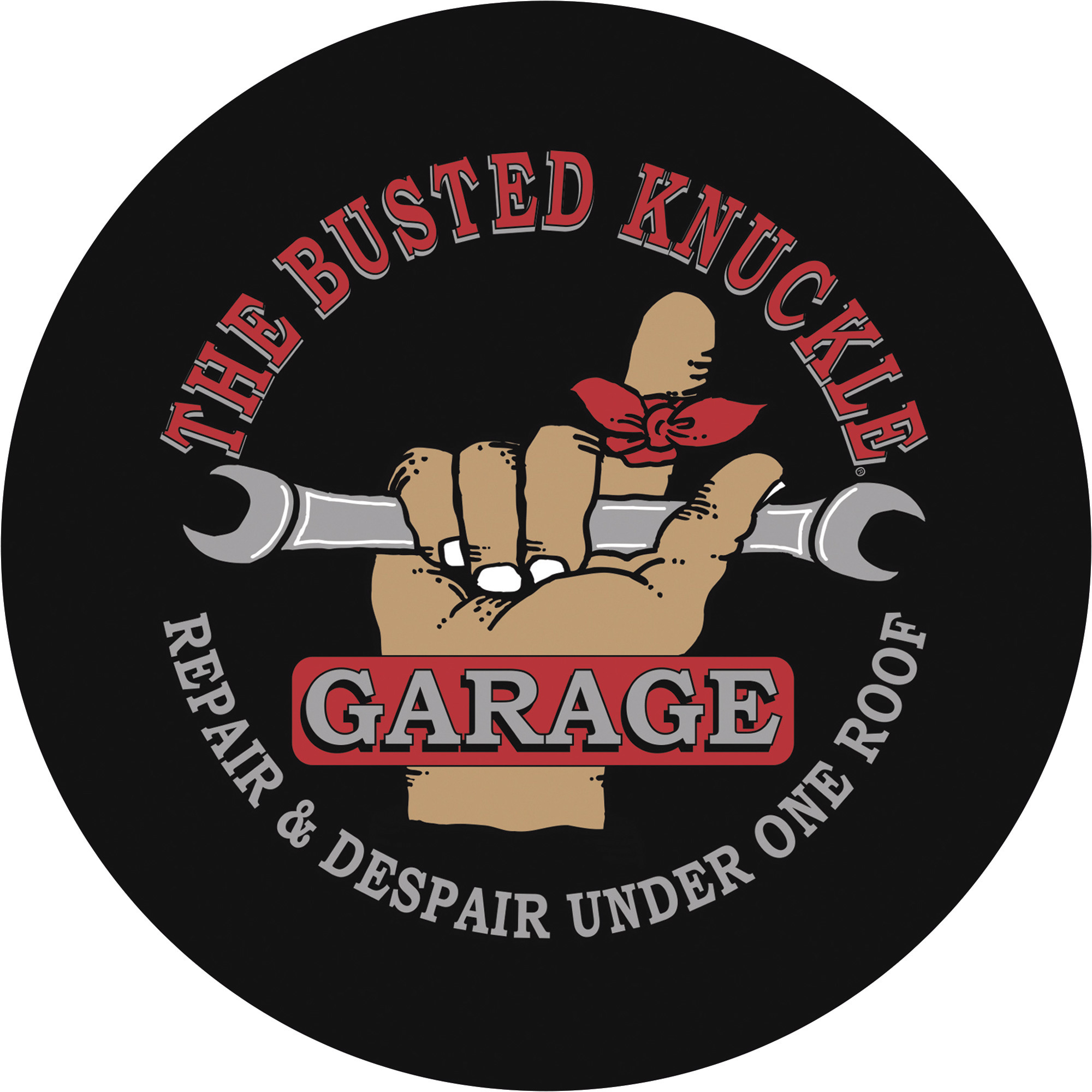 Busted Knuckle Garage Comfort Floor Mat - Busted Knuckle Garage