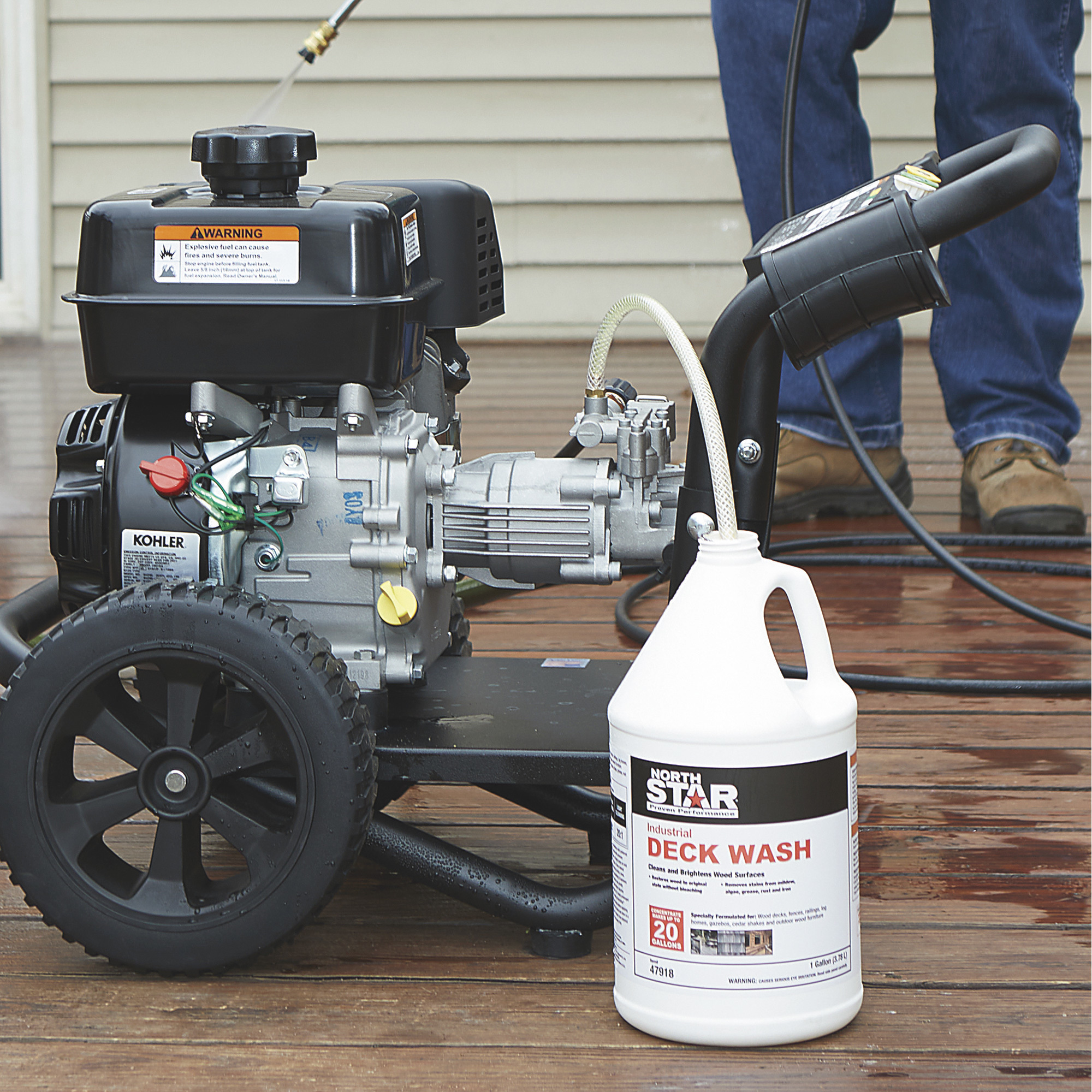NorthStar Pressure Washer Deck Wash Concentrate — 1Gallon, Model