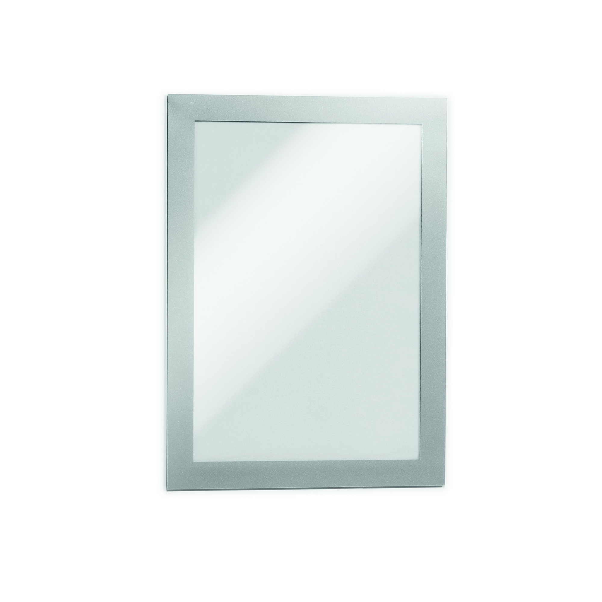 Durable, DURAFRAME Self-Adhesive, Half-Letter Silver - 2 pk, Color Finish Silver, Model# 491323