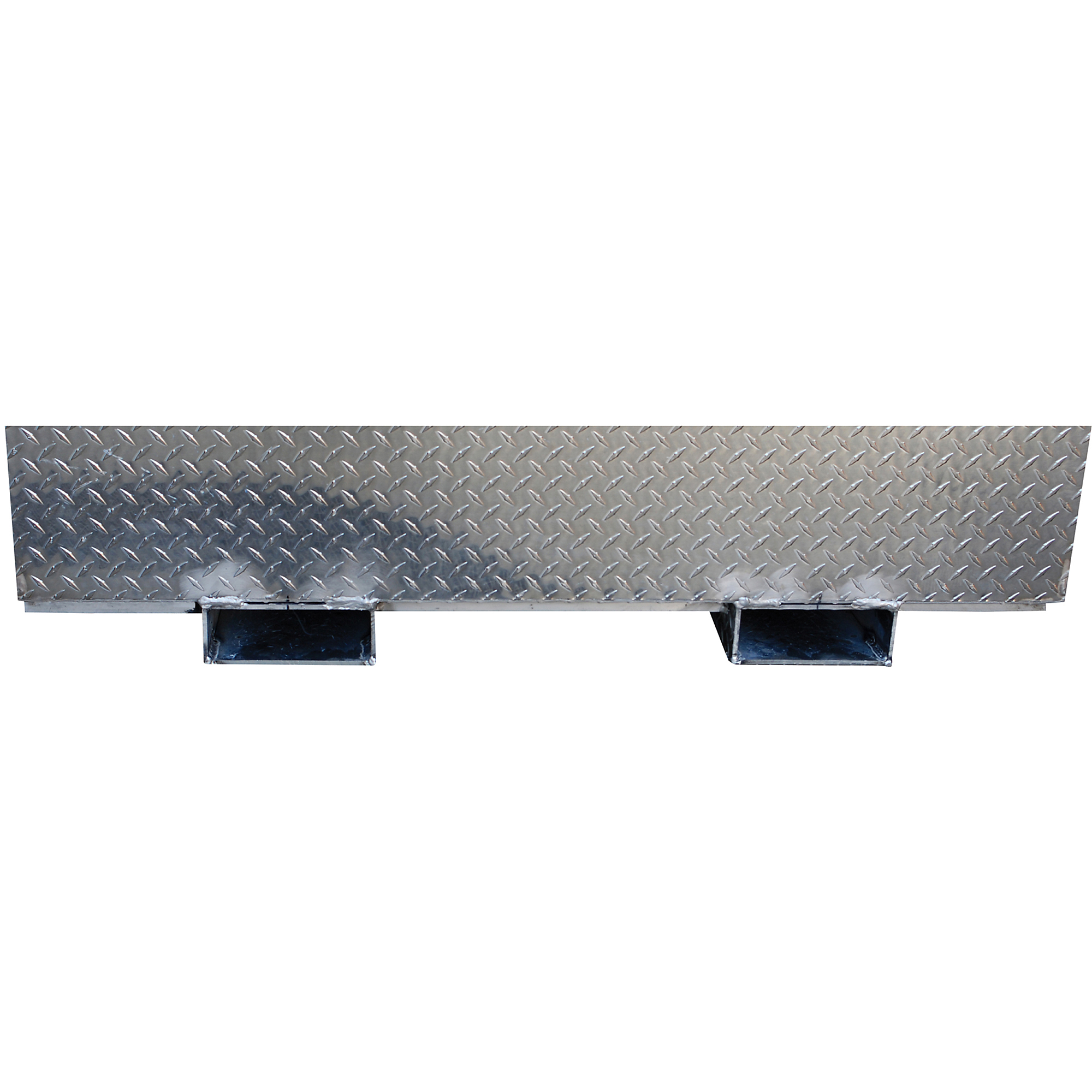 Vestil Aluminum Portable Tool Box with Fork Pockets 25-7/8 In. x 61-1/4 In. x 28-1/16 In. 2500 Lb. Capacity Silver