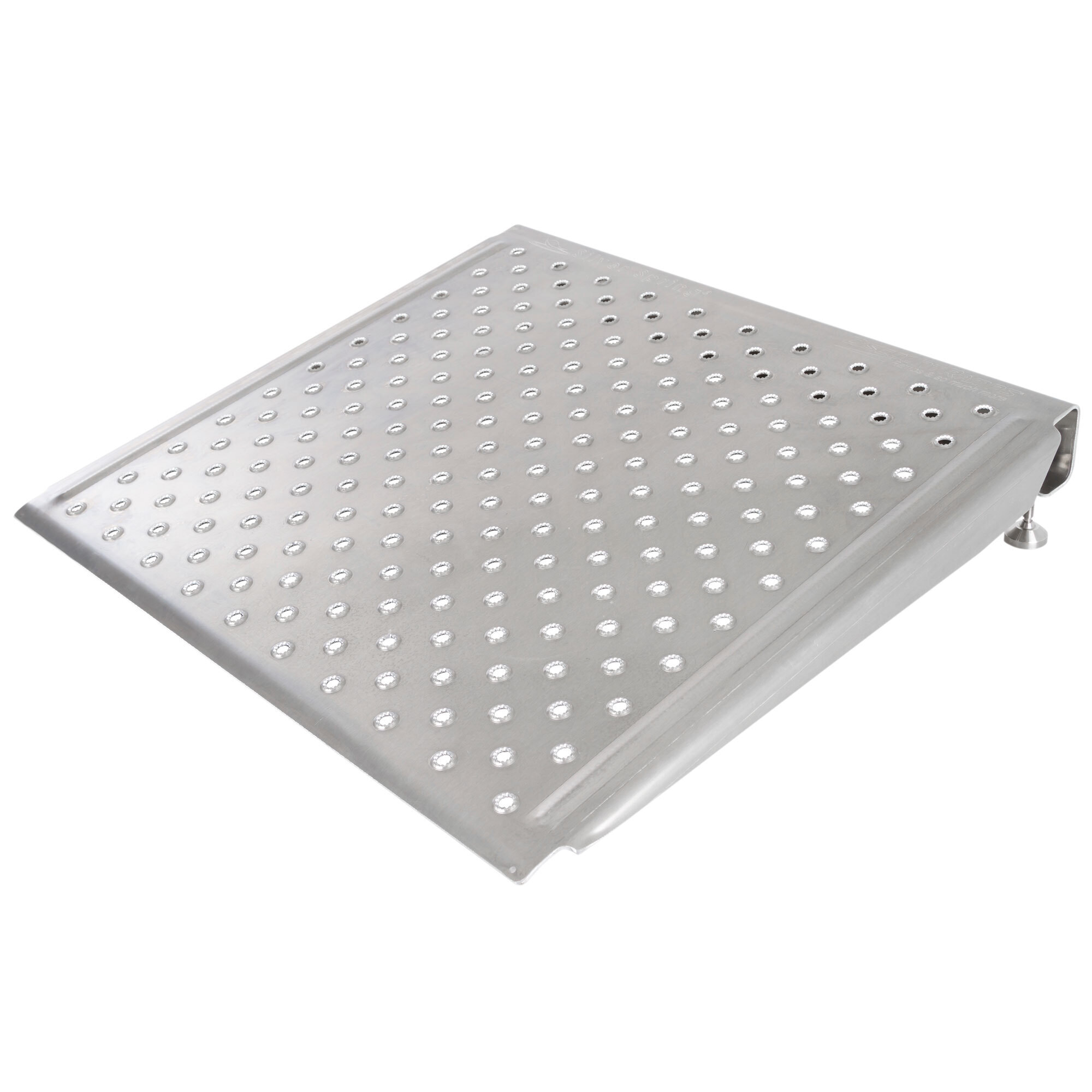 Silver Spring Adjustable Aluminum Threshold Ramp - 36in. Length, 36in. Width, 600-Lb. Capacity, Model# ATR60036