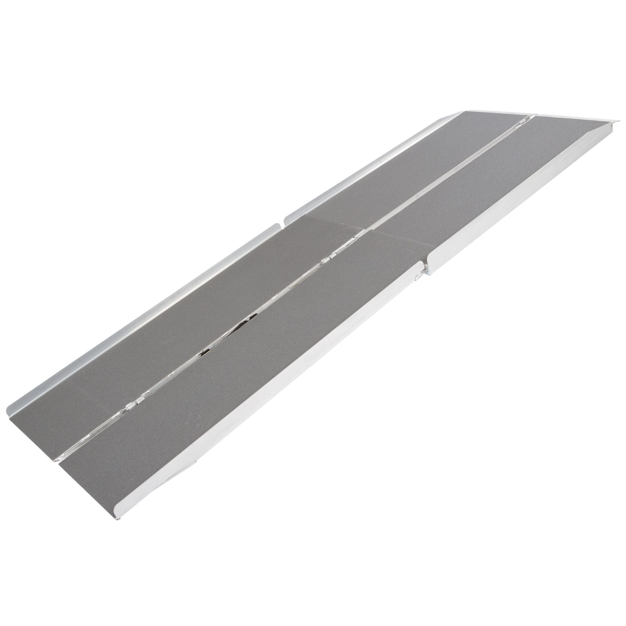Silver Spring Folding Wheelchair/Scooter Ramp - 8ft., 600-Lb. Capacity, 30in. Width, Aluminum, Model# WCMF-8