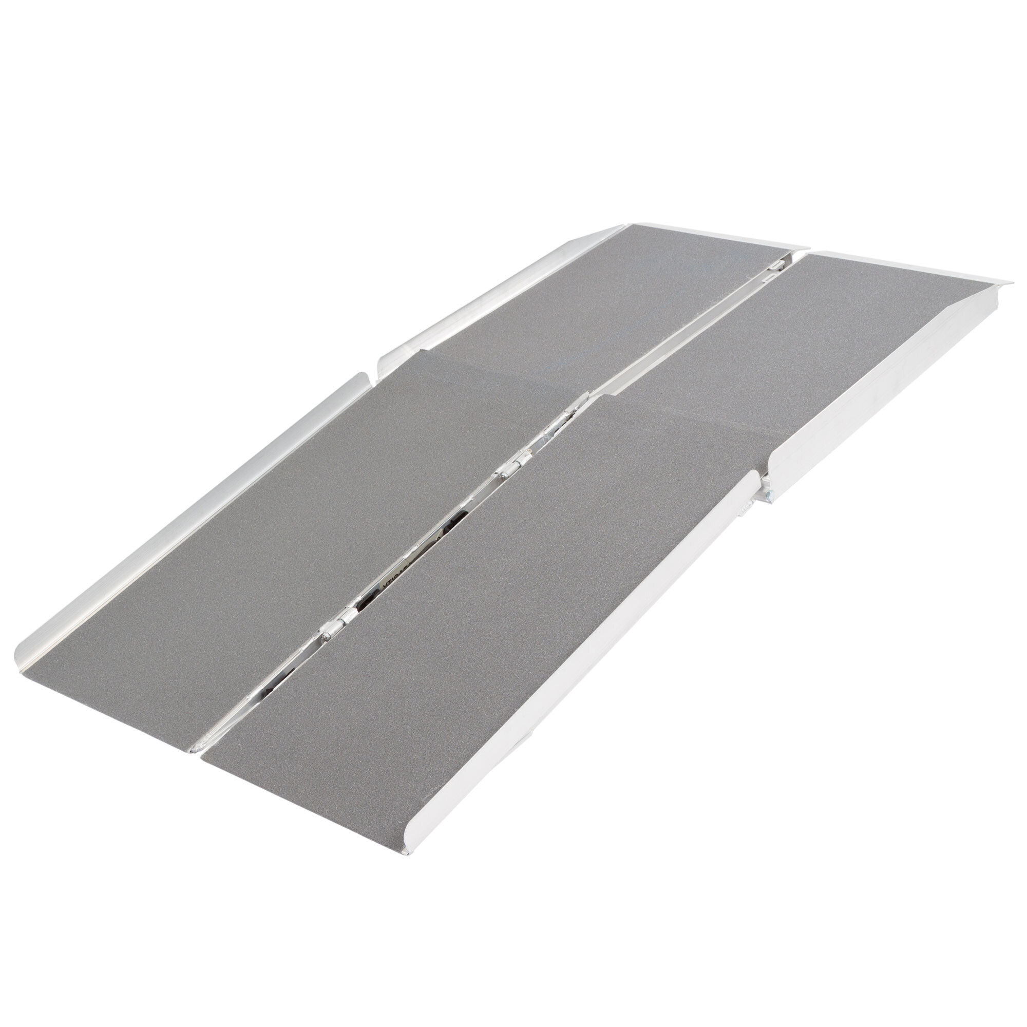 Silver Spring Folding Wheelchair/Scooter Ramp - 5ft., 600-Lb. Capacity, Aluminum, High-Traction Surface, Model# WCMF-5