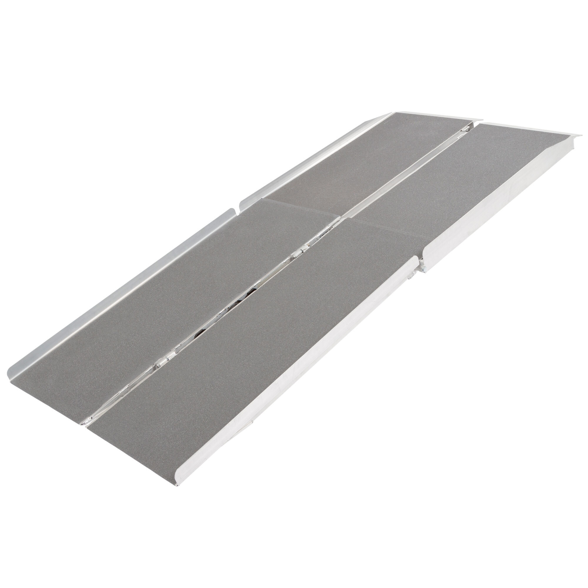 Silver Spring Folding Wheelchair/Scooter Ramp - 6ft., 600-Lb. Capacity, Aluminum, High-Traction Surface, Model# WCMF-6