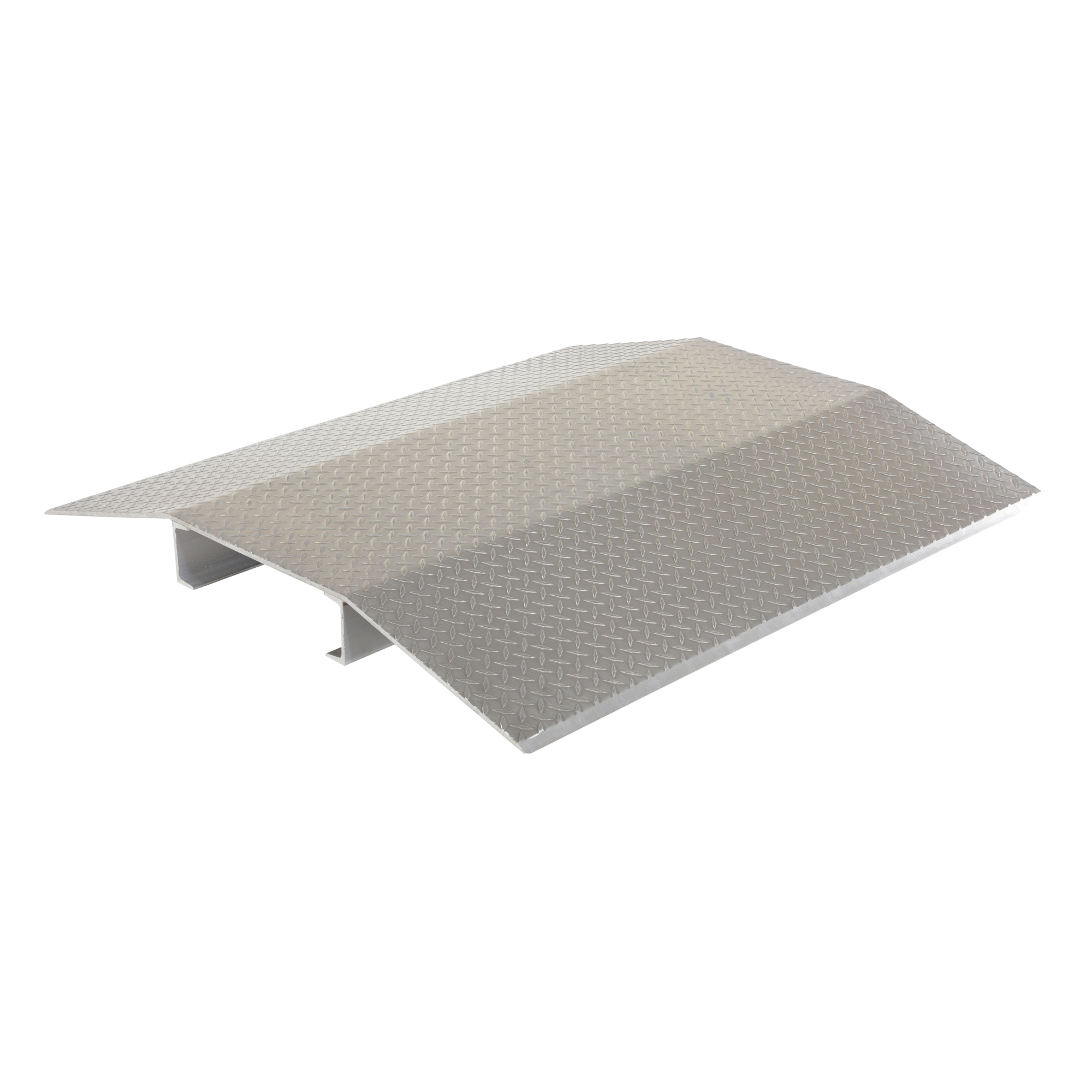 Vestil Fabricated Aluminum Hose and Cable Crossovers 48 In. x 44 In. 2000 Lb. Capacity Silver