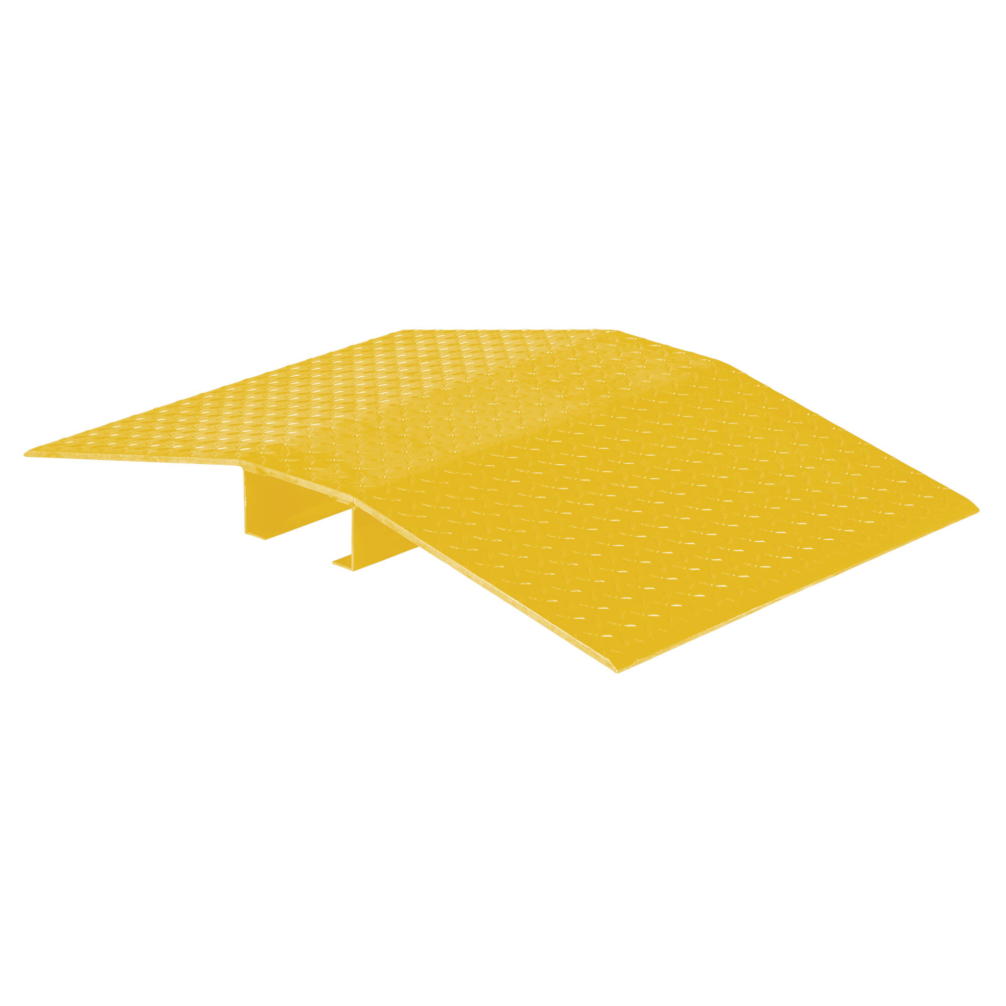 Vestil 24x40 Aluminum Cable Crossover, Model# FHCR-24-40-8-YL