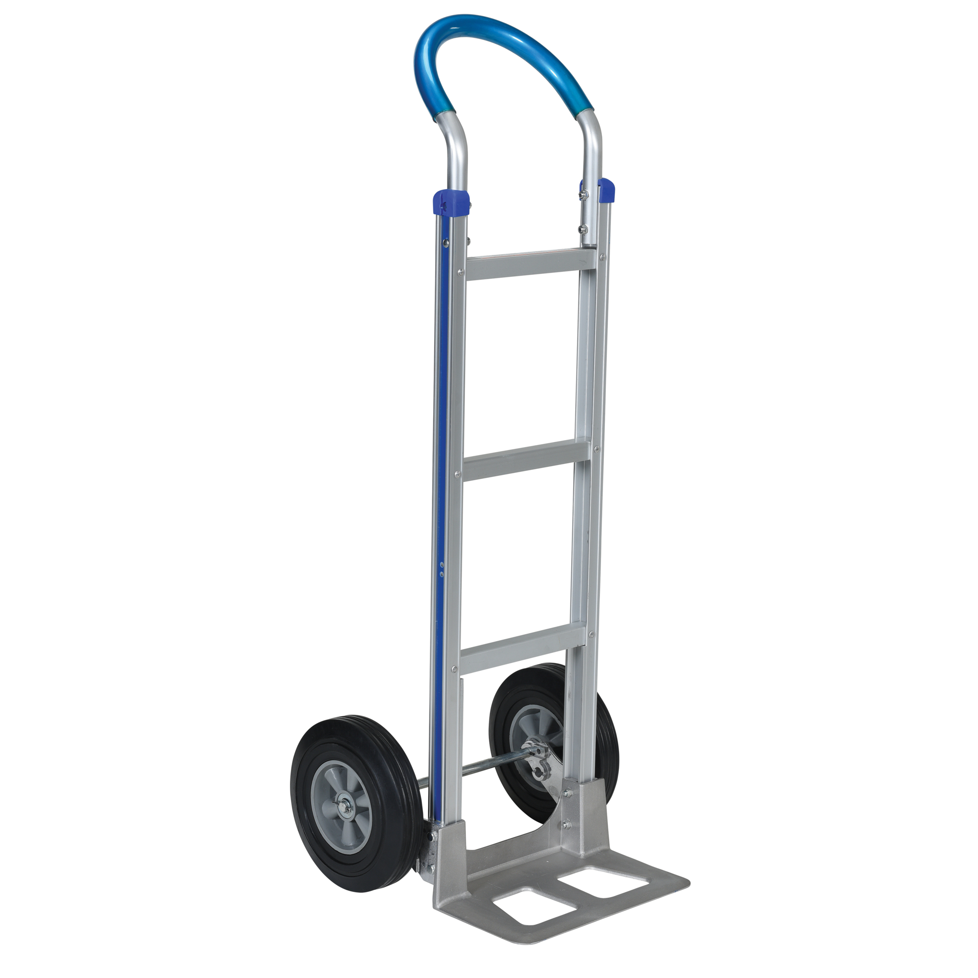 Vestil Aluminum Double Loop Hand Truck - 49.25in. Height, 500-lb. Capacity, Pneumatic Tires, Model# ALUM-LOOP-HR