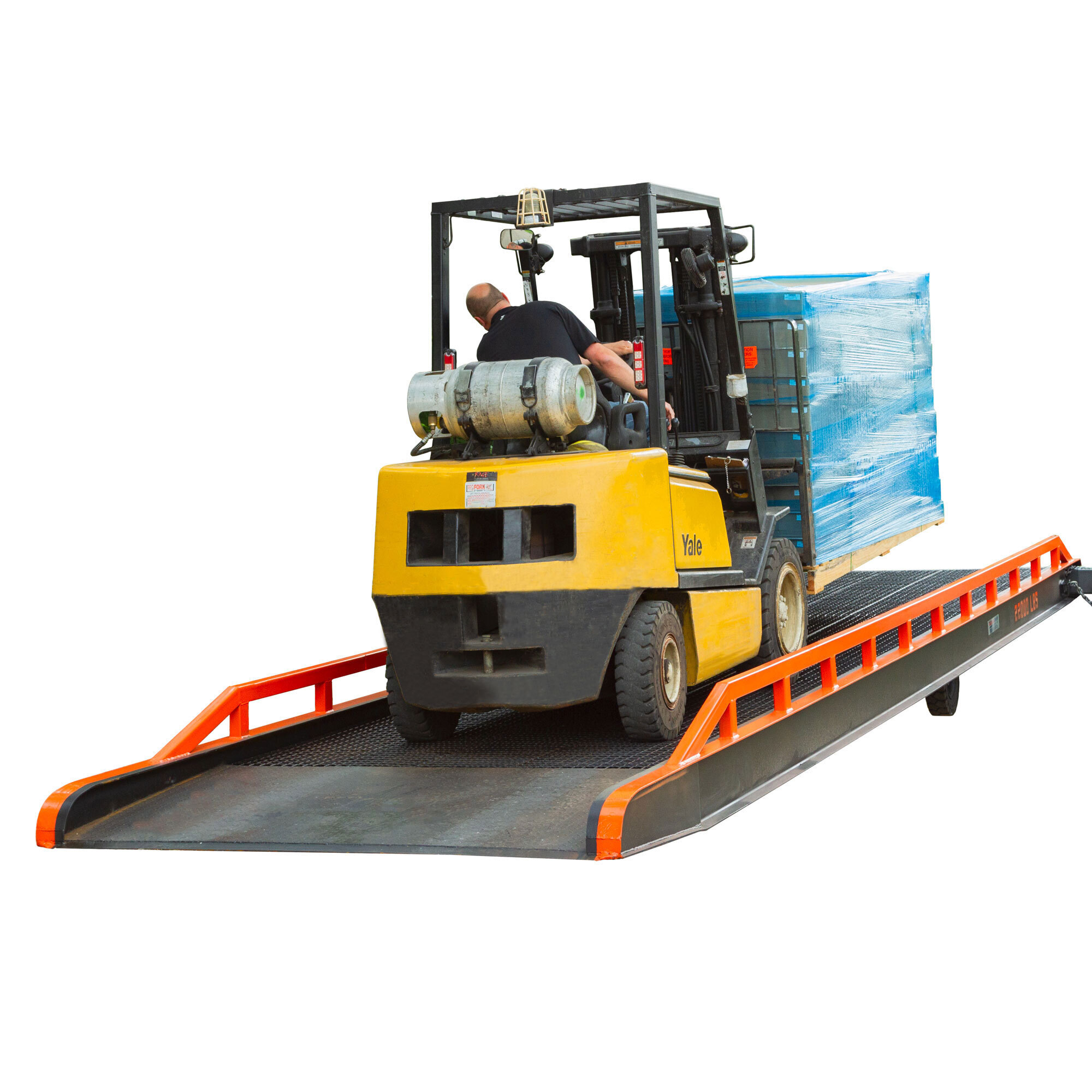 Discount Ramps 30ft. Stationary Yard Ramp, Steel, 22,000lb. Capacity ...