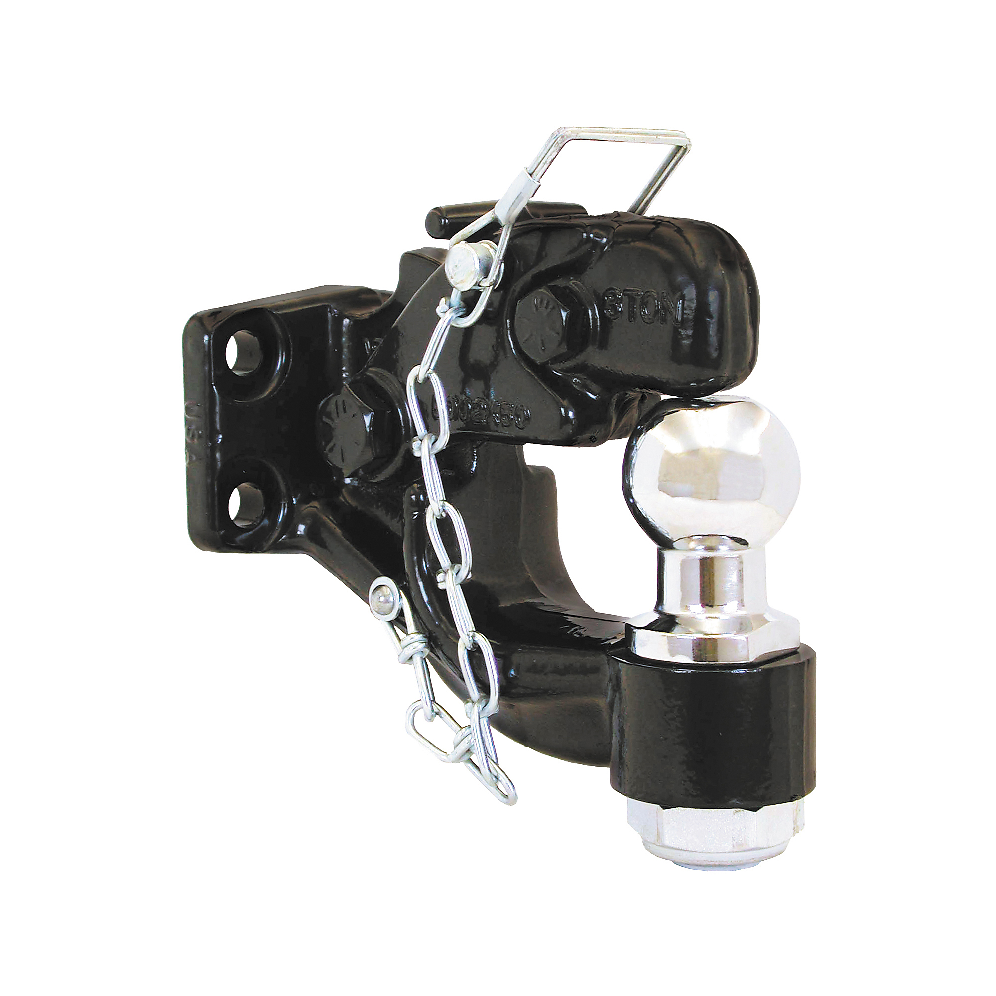 Buyers Products, 8 Ton Combo Truck Mounted Towing 2in. Ball Hitch Eye Coupler, Model# BH82000