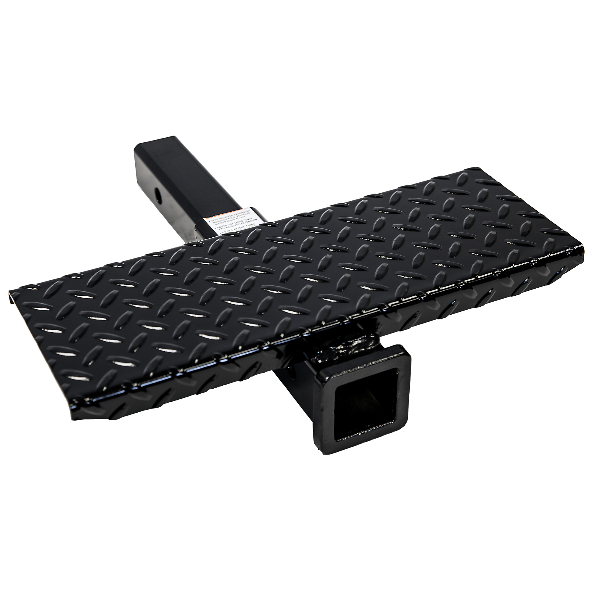 Buyers Products, 12in. Hitch Receiver Extension With Step, Model# 1804015