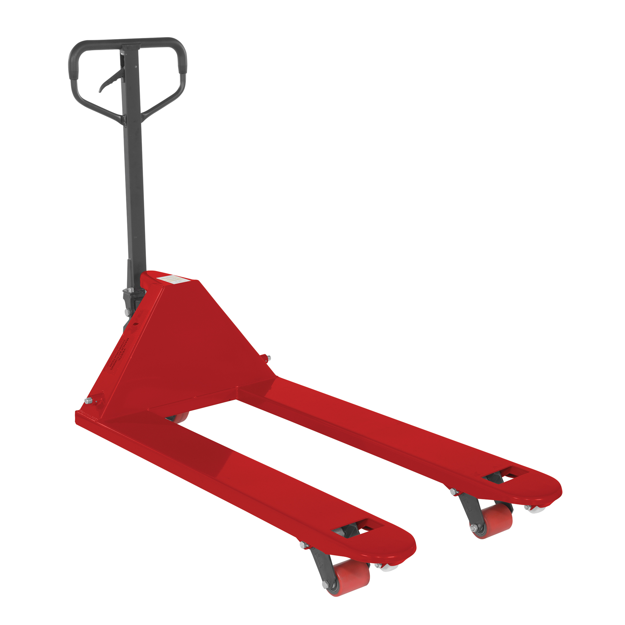 Vestil Full-Featured Pallet Truck - 5500-Lb. Capacity, 48in. Fork Length, 2.875in. Min. Lift Height, Model# PM5-2748-RD