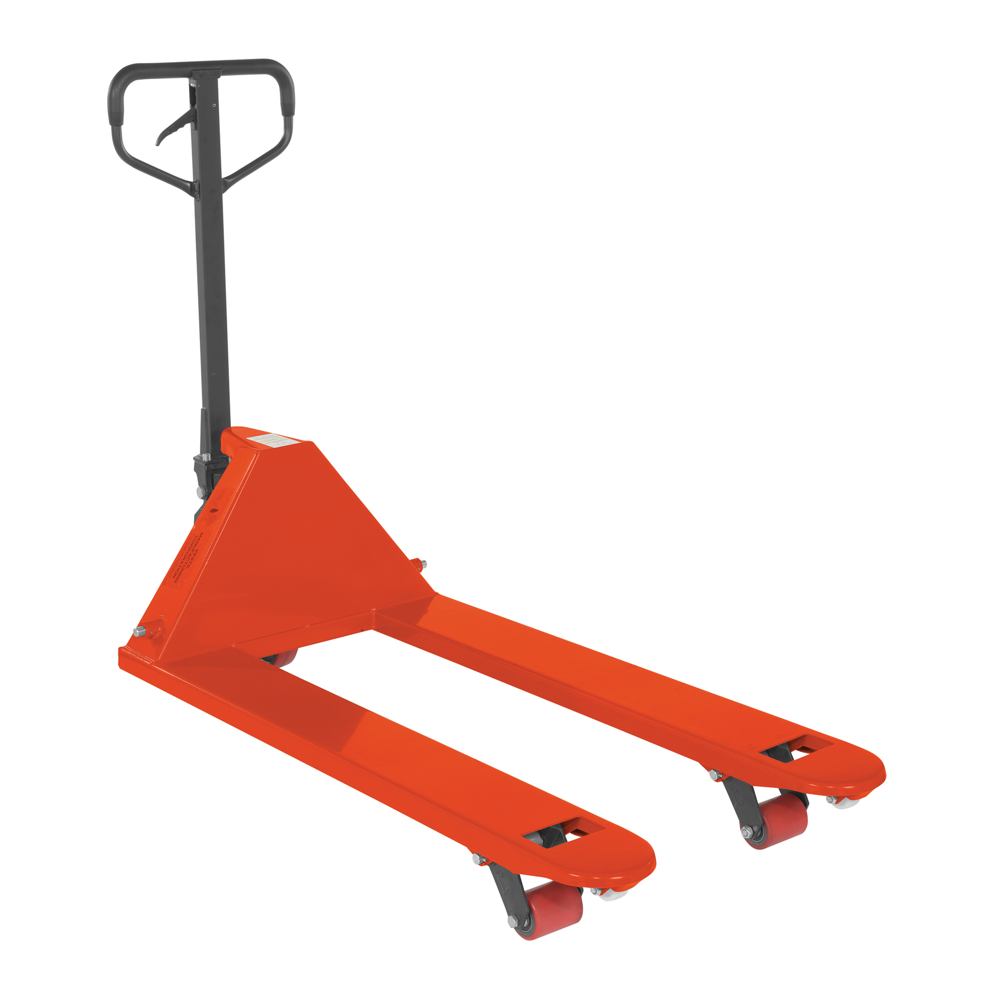 Vestil Full-Featured Pallet Truck - 5500-Lb. Capacity, 48in. Fork Length, 2.875in. Min. Lift Height, Model# PM5-2748-OR