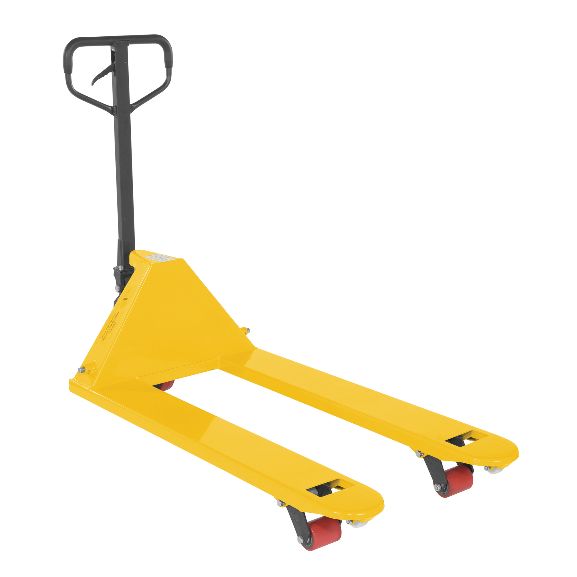 Vestil Full-Featured Pallet Truck - 5500 Lb. Capacity, 48in. Fork Length, 2.875in. Min. Lift Height, Model# PM5-2748-YL