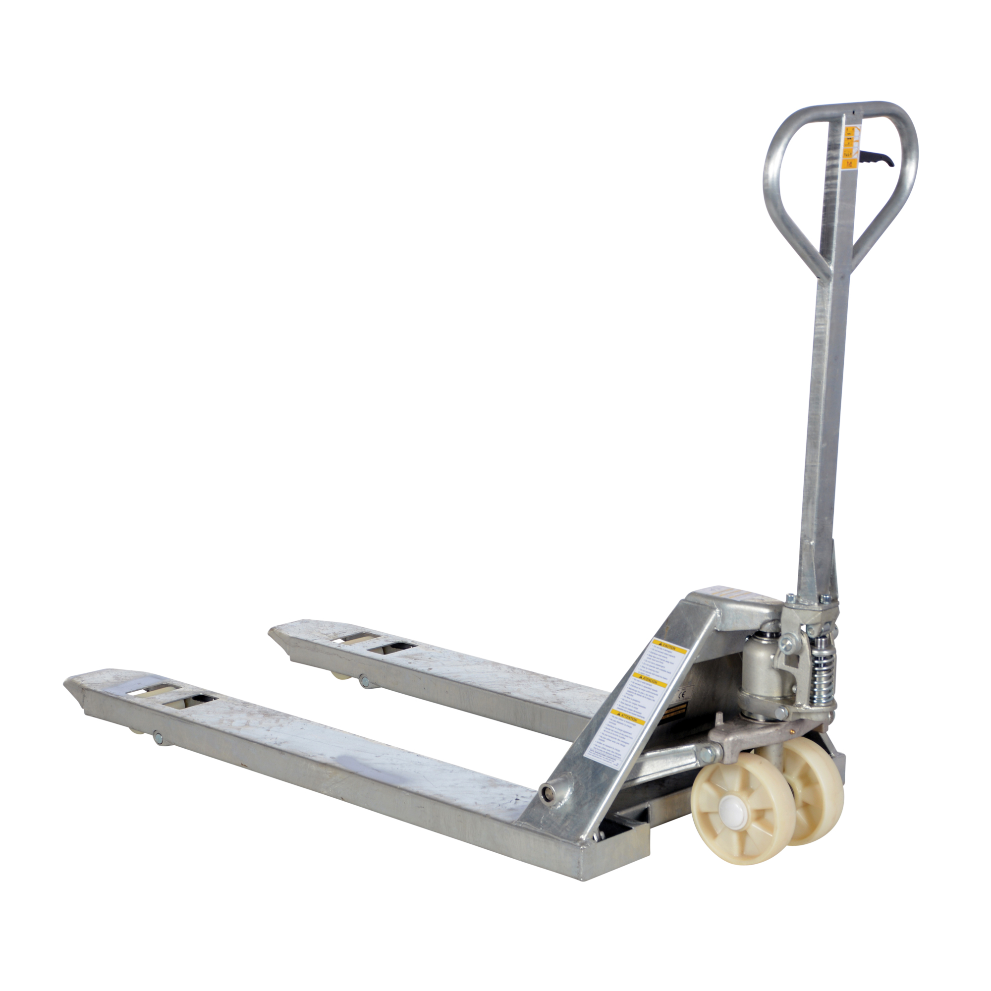 Vestil Galvanized Steel (Quantity 6) Pallet Truck 62 In. x 27 In. x 48 In. 5500 Lb. Capacity Gray