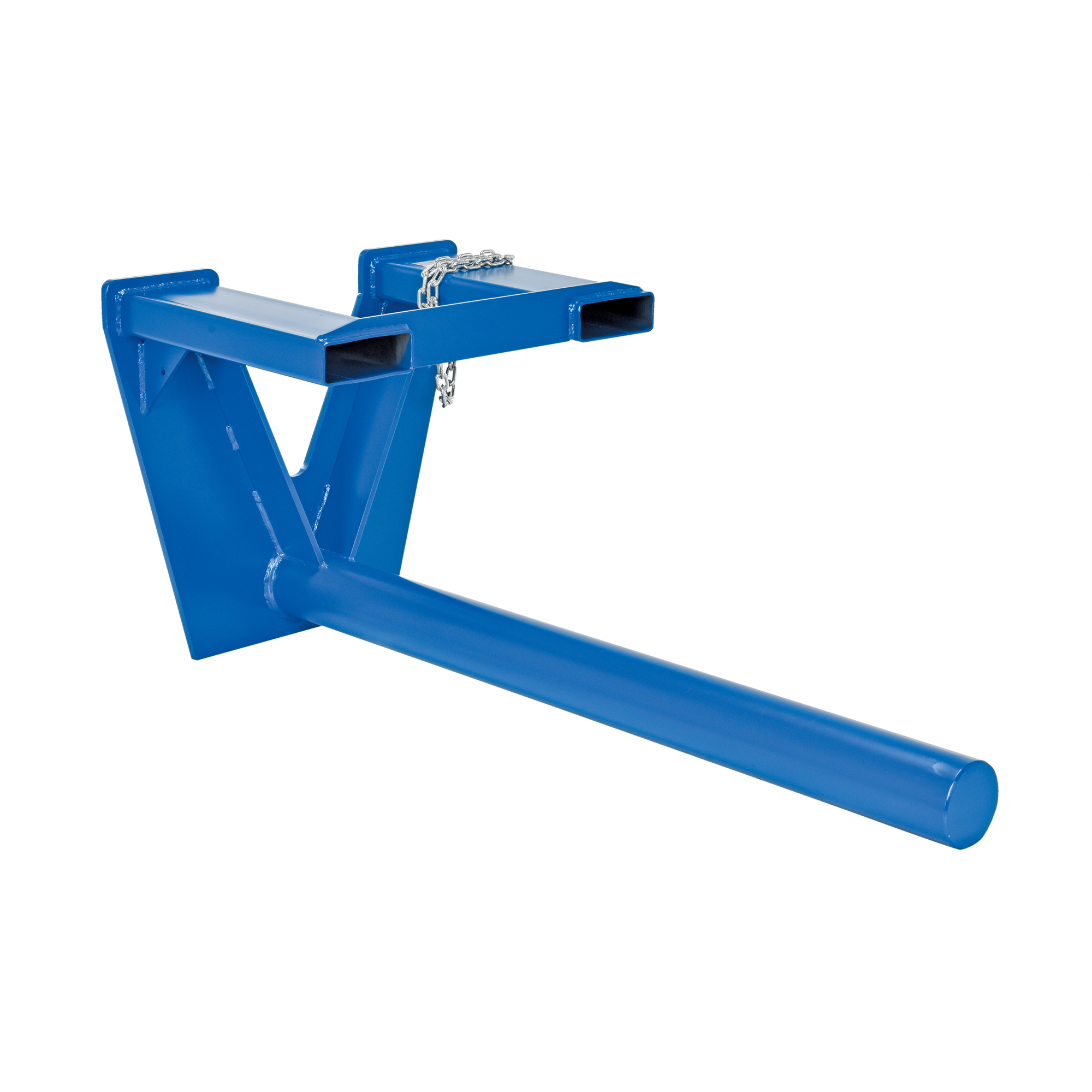 Vestil Fork-Mounted Inverted Steel Coil Lifter - 5500 lb Capacity, 60in. Pole Length, 5.625in. Diameter, Model# CCF-60-5