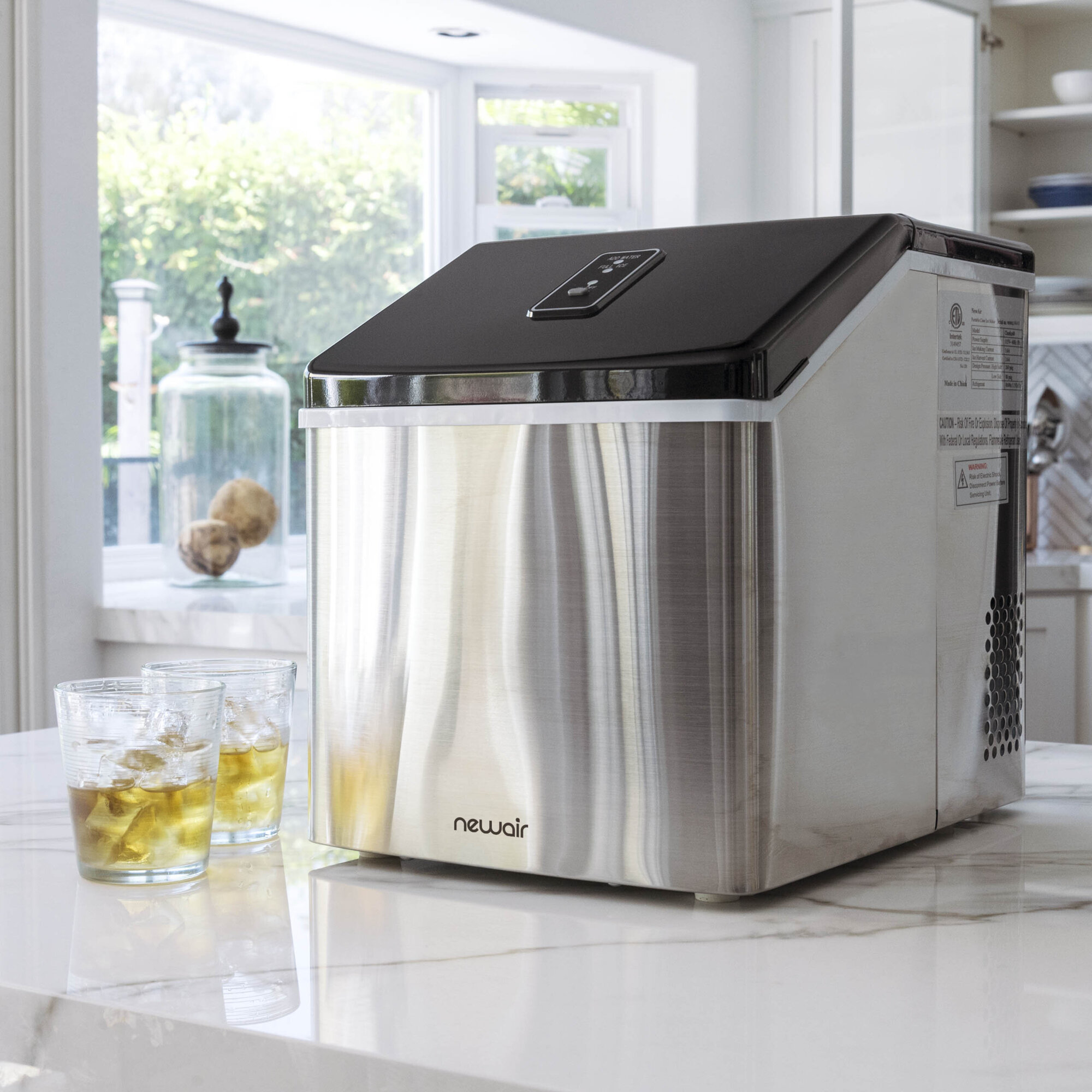 Newair Countertop Nugget Ice Maker, Pieces Per Operating Cycle 9