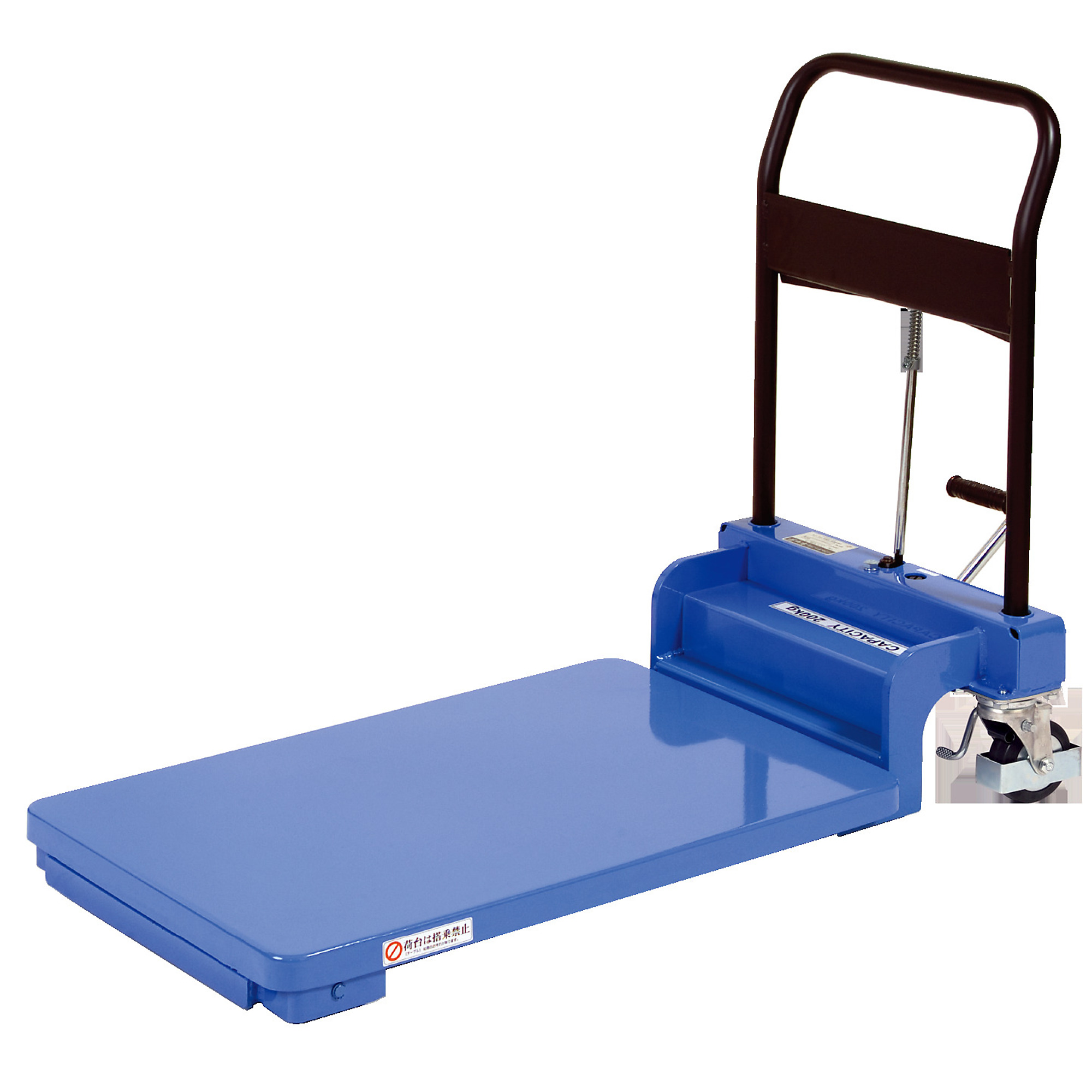 Vestil Low-Profile Scissor Lift Cart - 400-Lb. Capacity, 3.5in. to 24in. Height, Hydraulic Foot Pump, Model# CART-400-LP