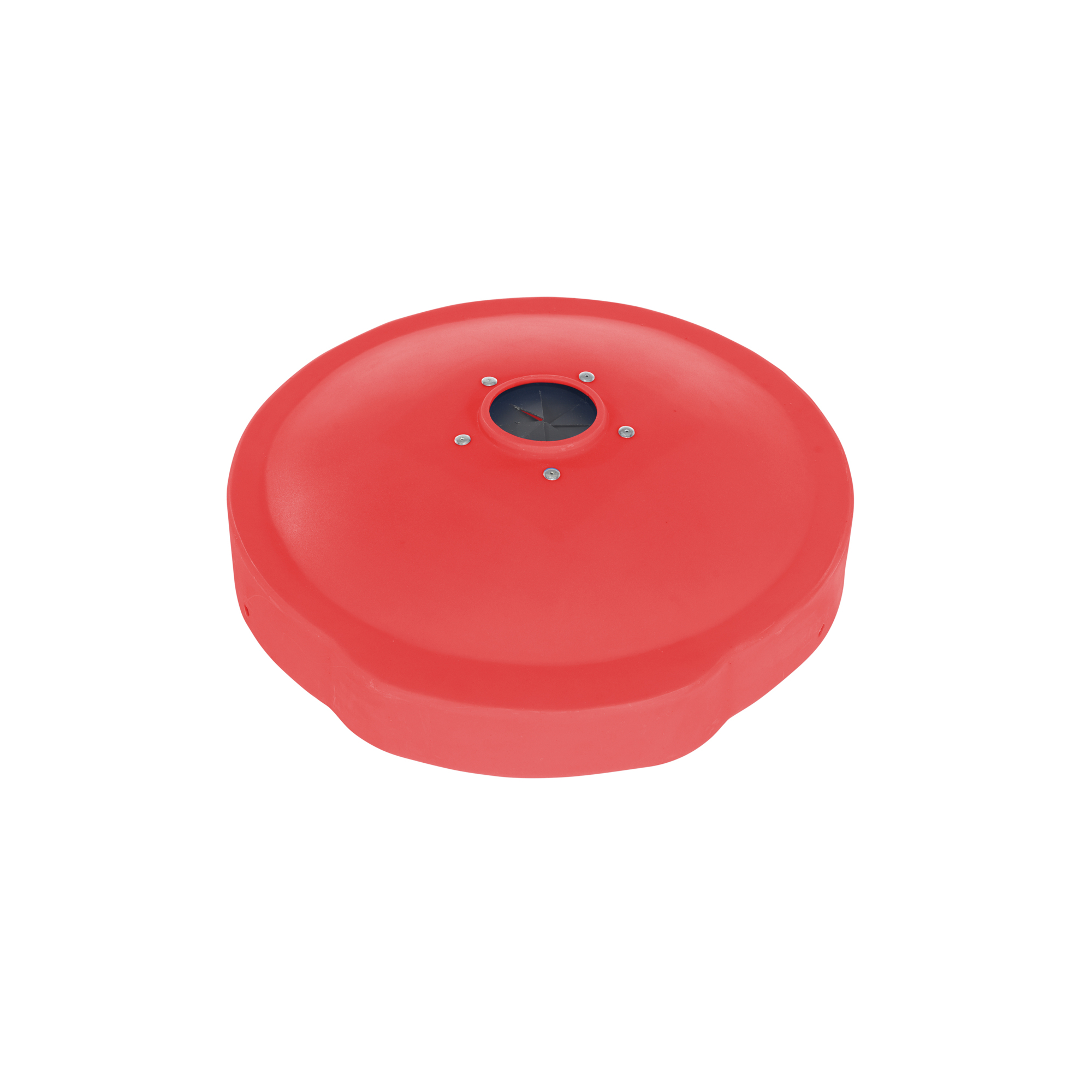 Vestil Low Density Polyethylene Drum Recycling Lid Universal 55 Gallon Red