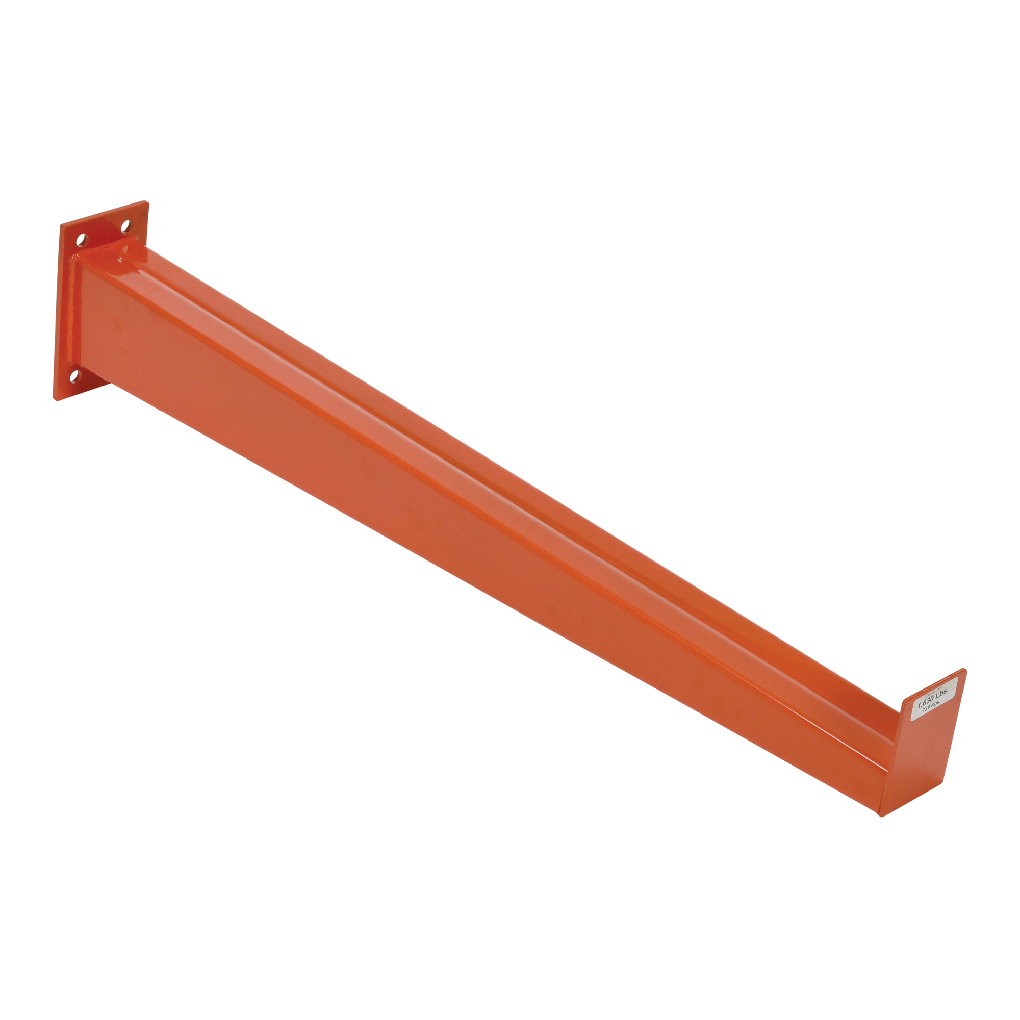 Vestil Steel Heavy-Duty Cantilever Straight Arm 42 In. Length 1,865 Lb. Capacity Orange