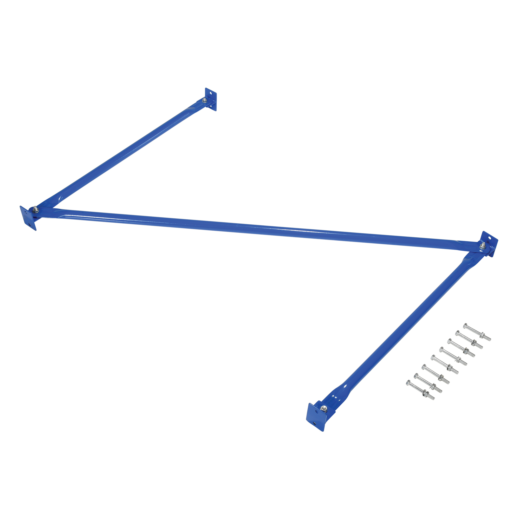 Vestil Steel Standard Cantilever Brace Set 72 In. x 36 In. Blue