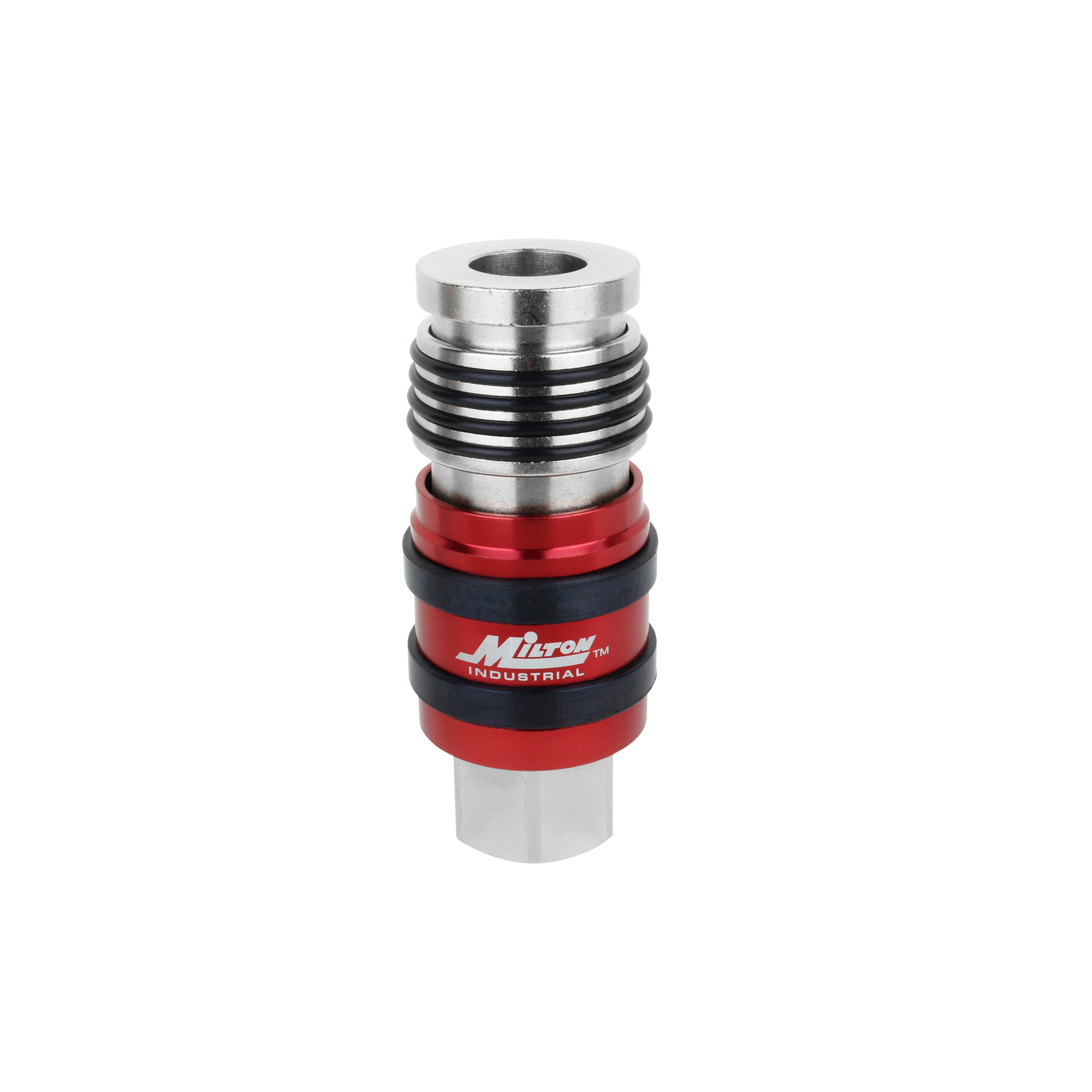 Milton, Safety Exh Coup, 1/2in. Body, 1/2in. FNPT, Coupler Size 1/2 in, Model# s-1773