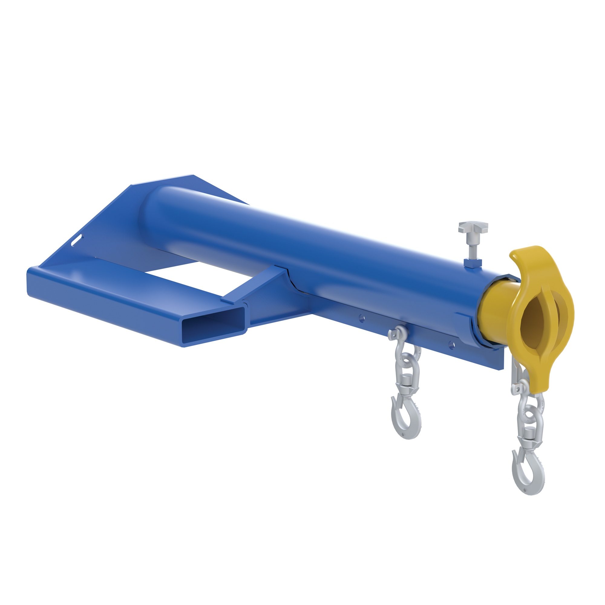 Vestil Shorty Telescoping Lift Boom - 6000-Lb. Capacity, Fork Pockets, Model# LMS-EBT-46-6