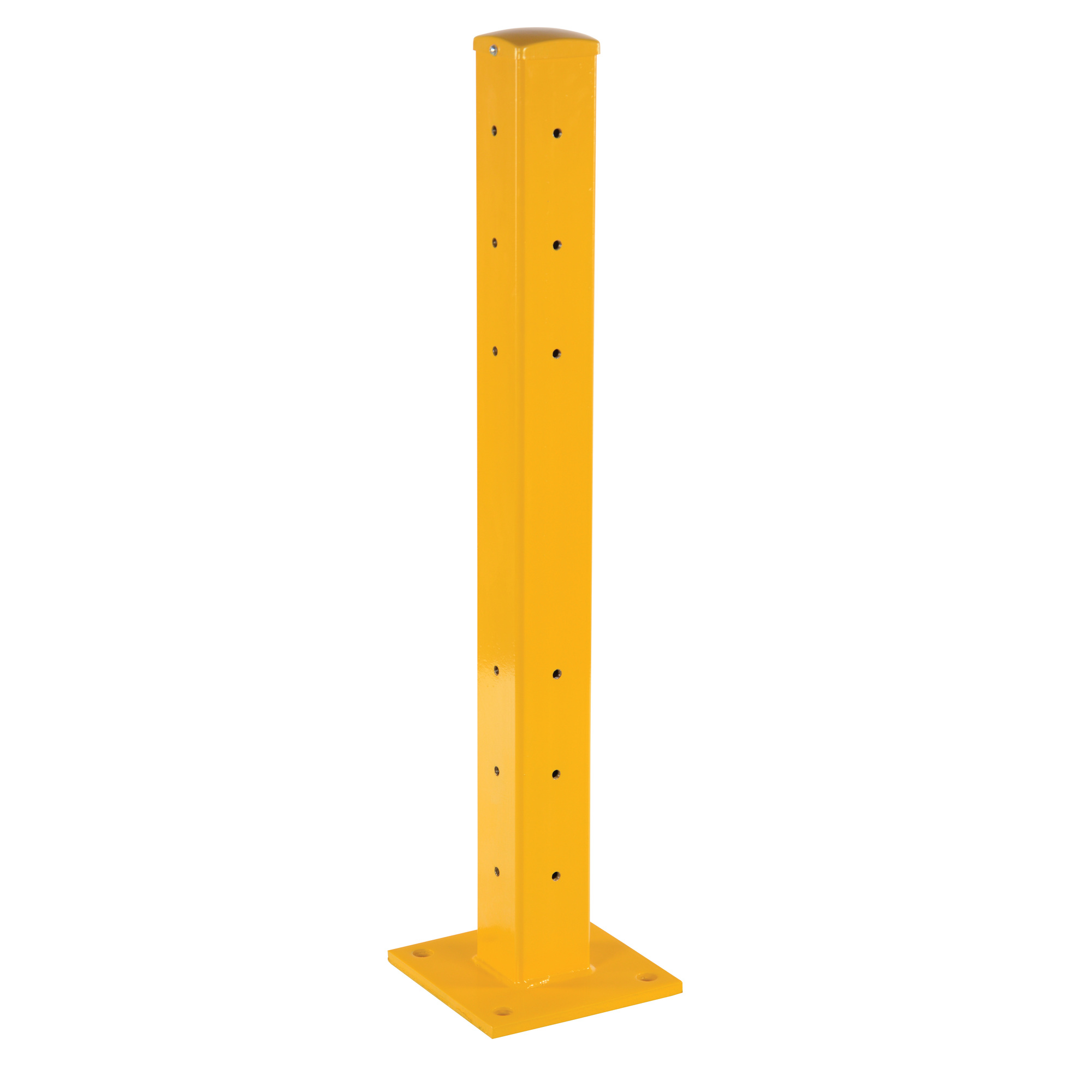 Vestil Steel Rigid Tube Post Drop In 42 In. For 3 Ribbed Drop In Style ...