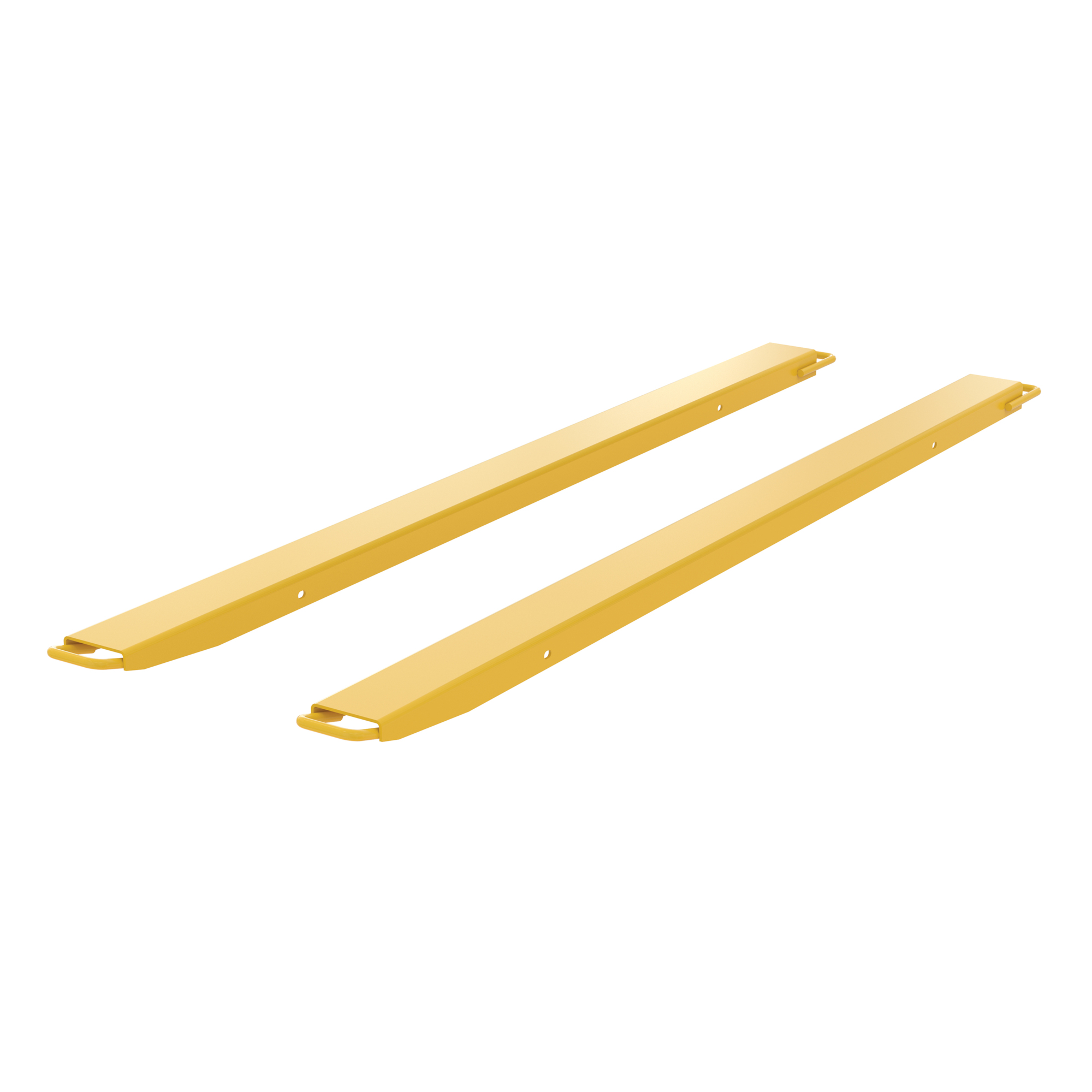 Vestil High-Strength Fork Extensions - 4in. x 84in., 4000-Lb. Capacity, Model# FE-HS-4-84