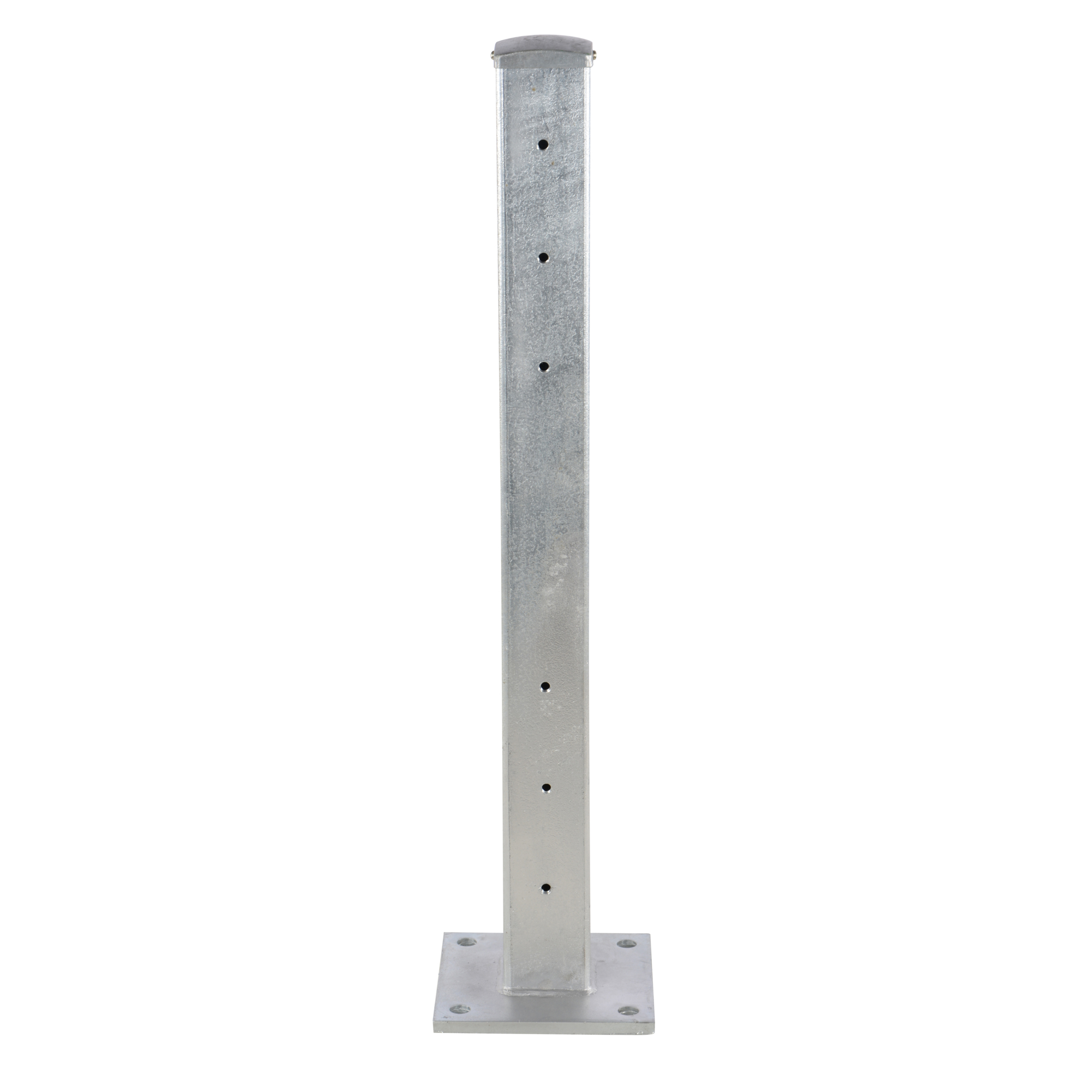 Vestil, 3 Rib Rigid Drop In Post, Length 9.875 in, Model# GR-F3R-DI ...