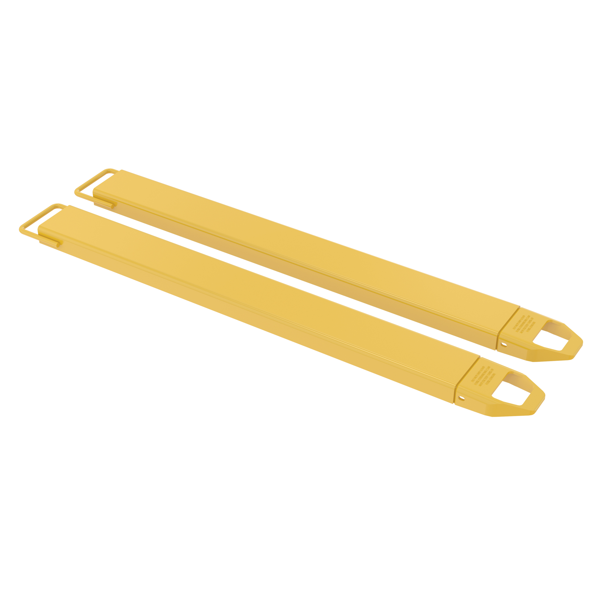 Vestil Pallet Fork Extensions - 60in. Length, 6in. Width, 4000-Lb. Capacity, Steel, Model# FE-6-60
