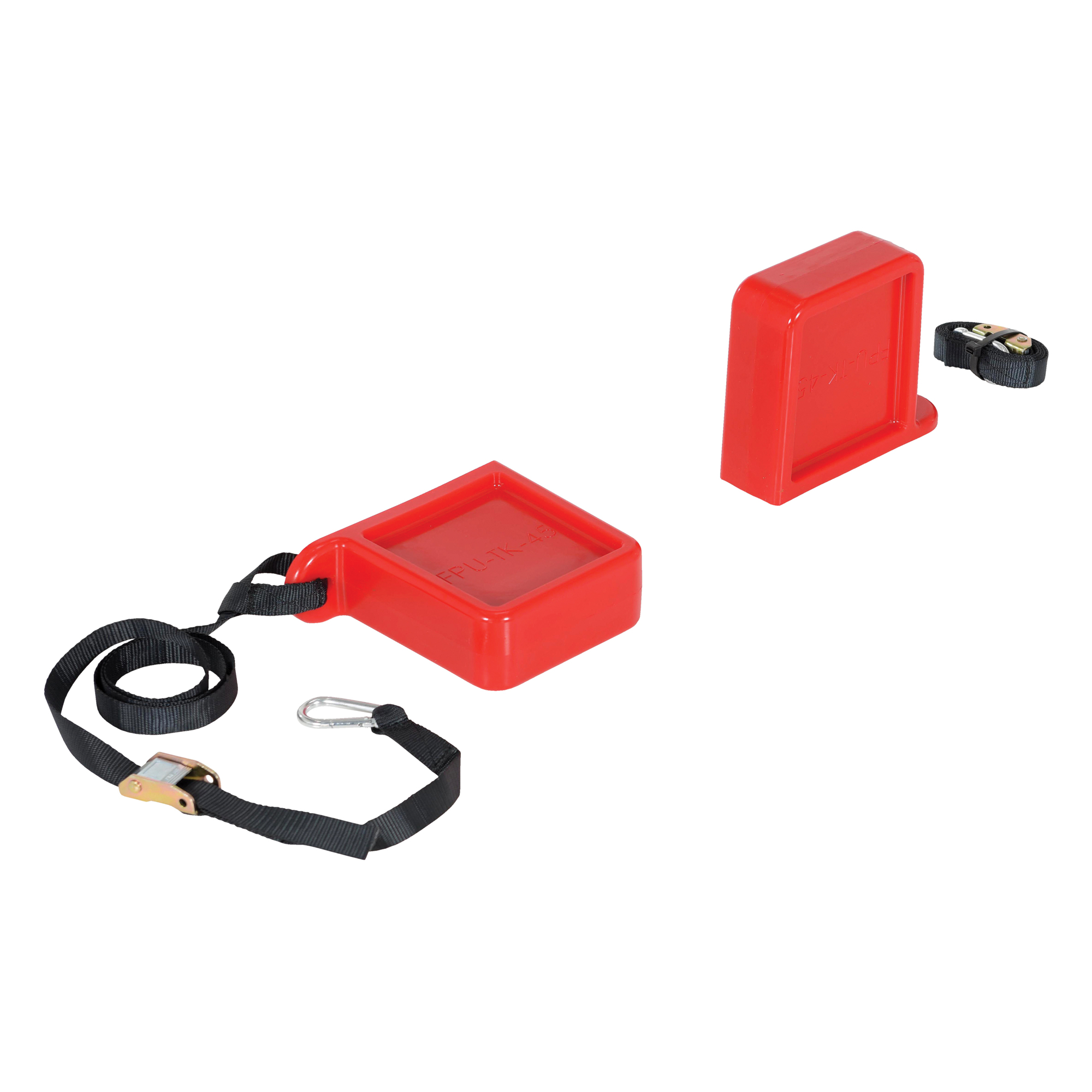 Vestil Thick Polyurethane Fork Tip Protector 5-5/8 In. x 3/4 In. Fork Pocket Red