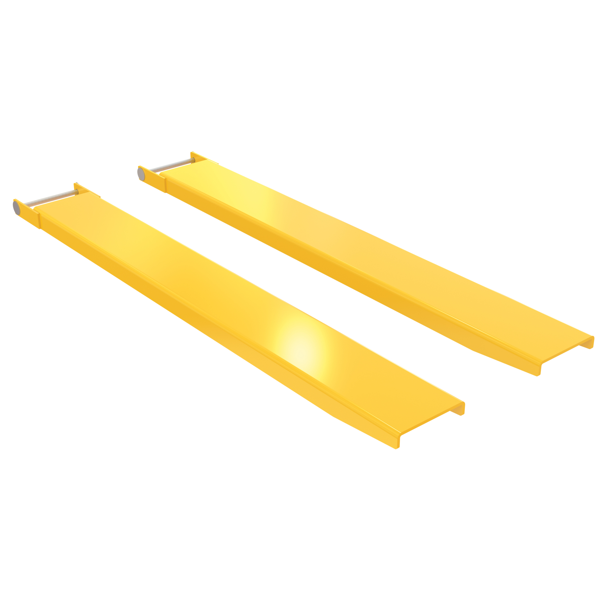 Vestil Pin Style Fork Extension - 8in. x 63in., 4000-Lb. Capacity, Steel, Model# FE-8-63-P