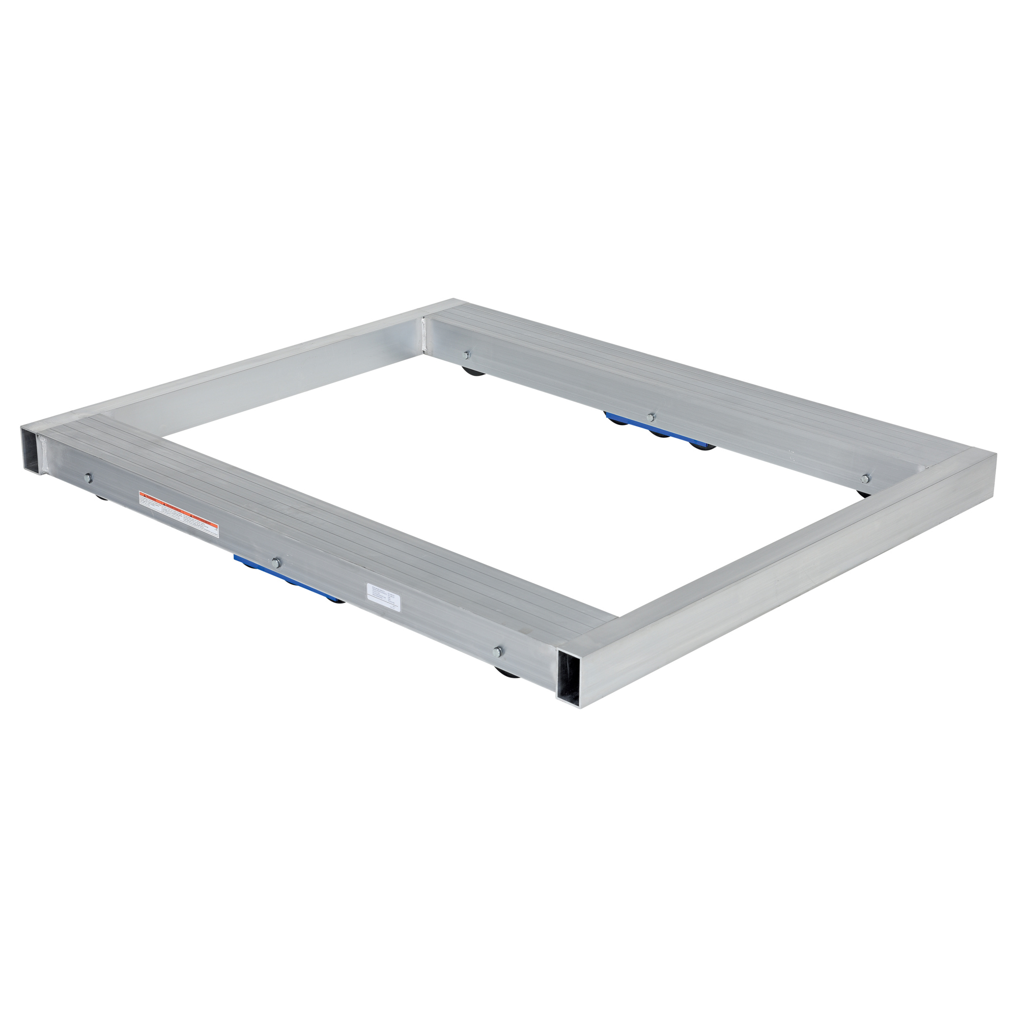 Vestil 10 Roller Pallet Dolly w/ Tilt, Aluminum, 8000lb. Capacity, Model# DOL-3642-10T