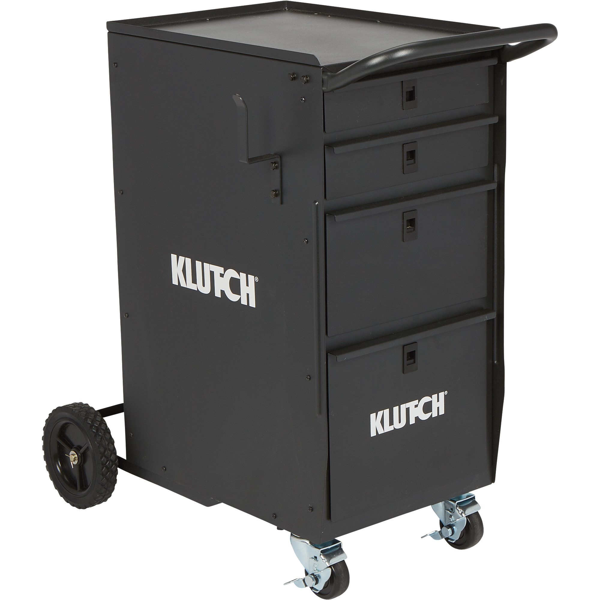 Please see replacement item# 96567. Klutch 4-Drawer Welding Cabinet — 25 1/2in.L x 20 1/2in.W x 34in.H