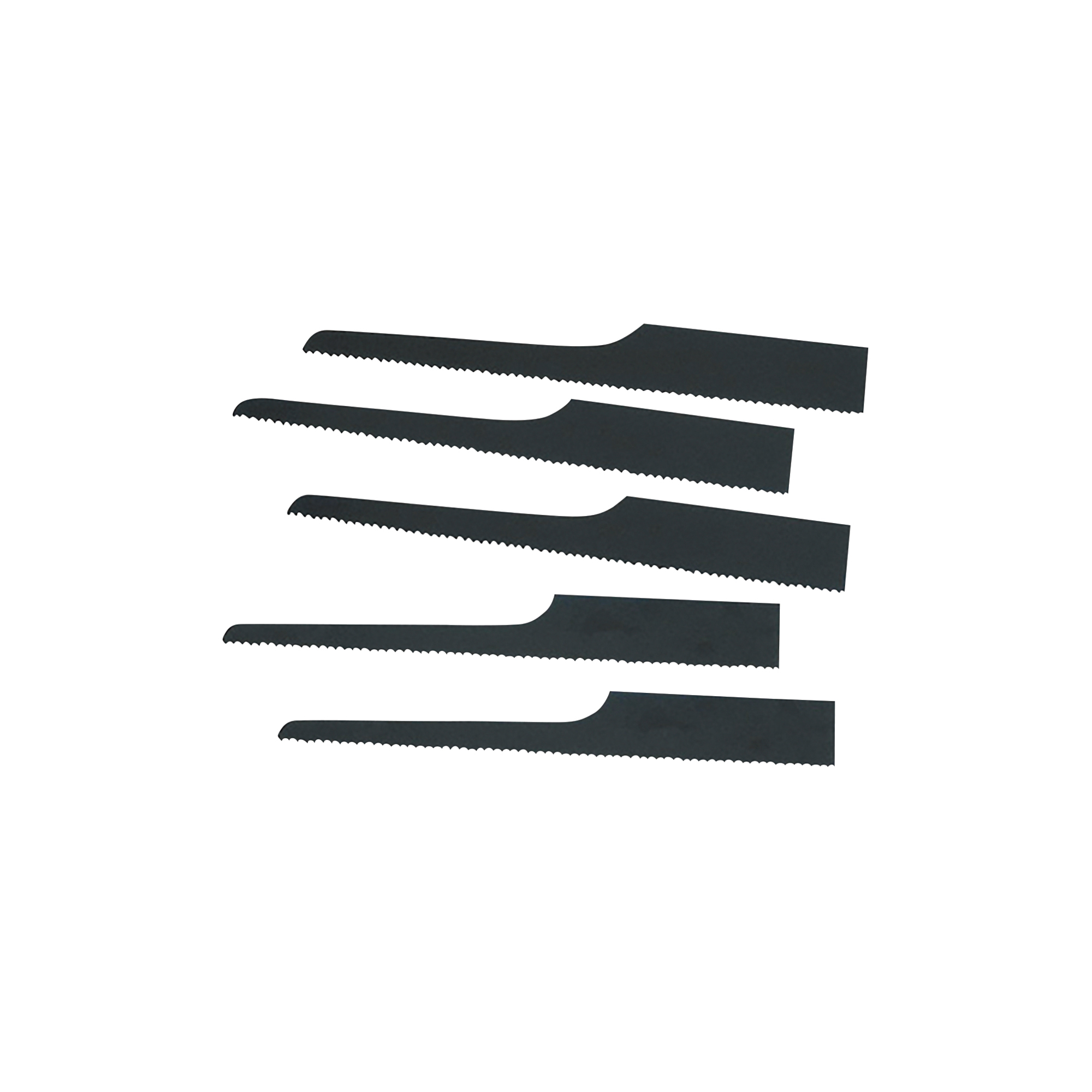 Klutch 24 TPI Air Saw Blades, 5-Pk., 3-11/16in.L