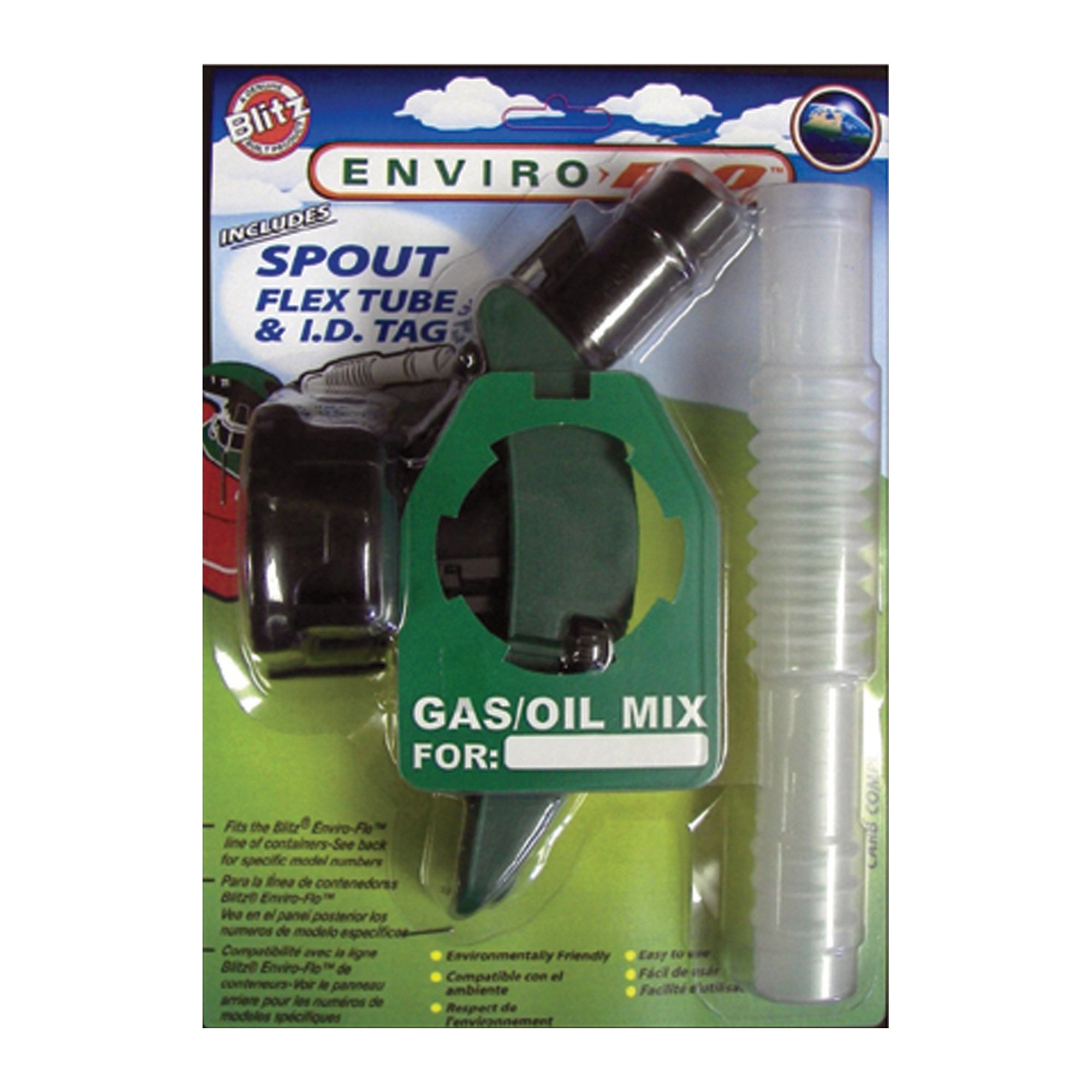 Blitz EnviroFlo Accessory Pack — Spout, ID Tag and Flex Tube, Model 81101 Northern Tool
