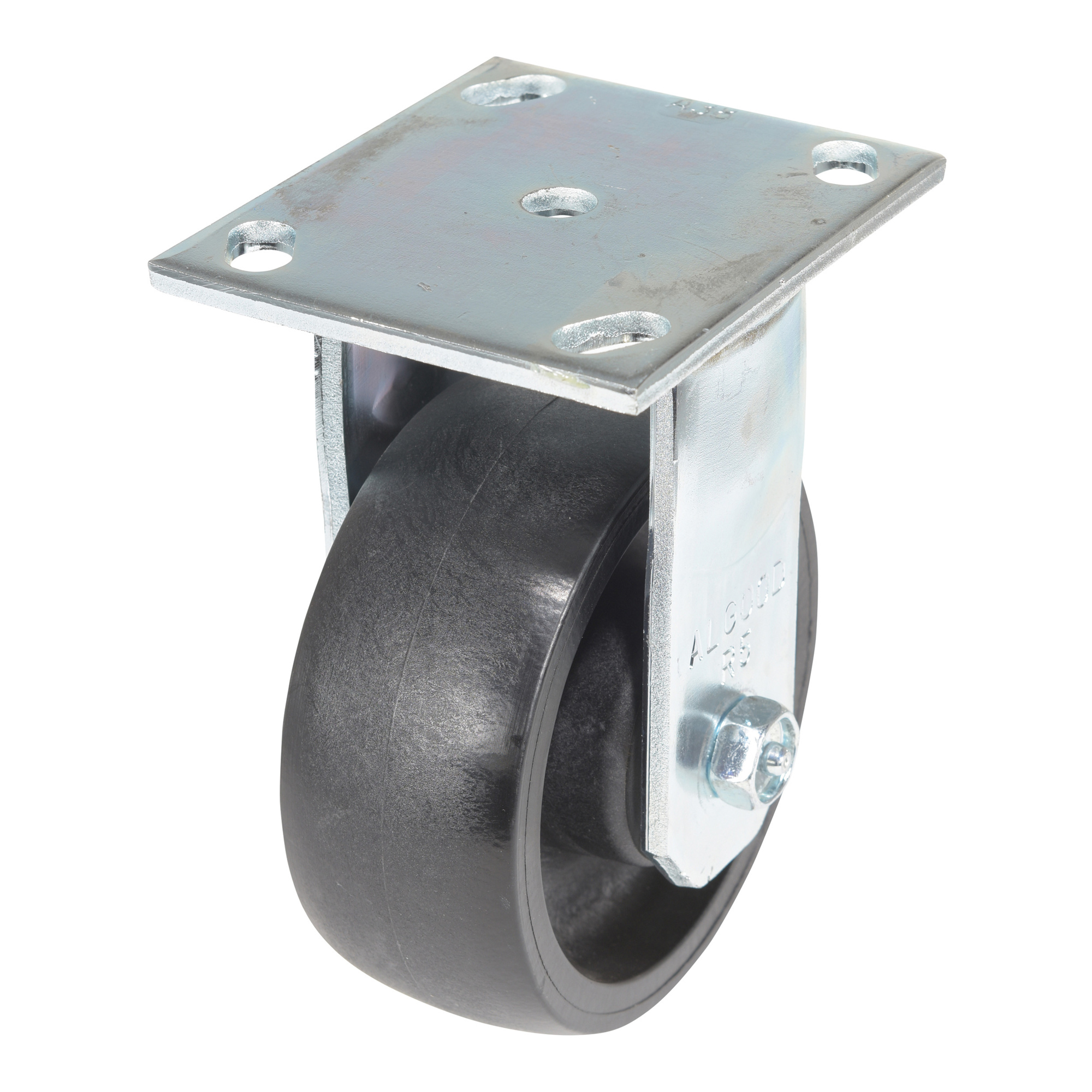 Vestil Glass Filled Nylon Caster - 5in. Wheel, Non-Marking, Chemical-Resistant, Model# CST-HLD-5X2GFN-R
