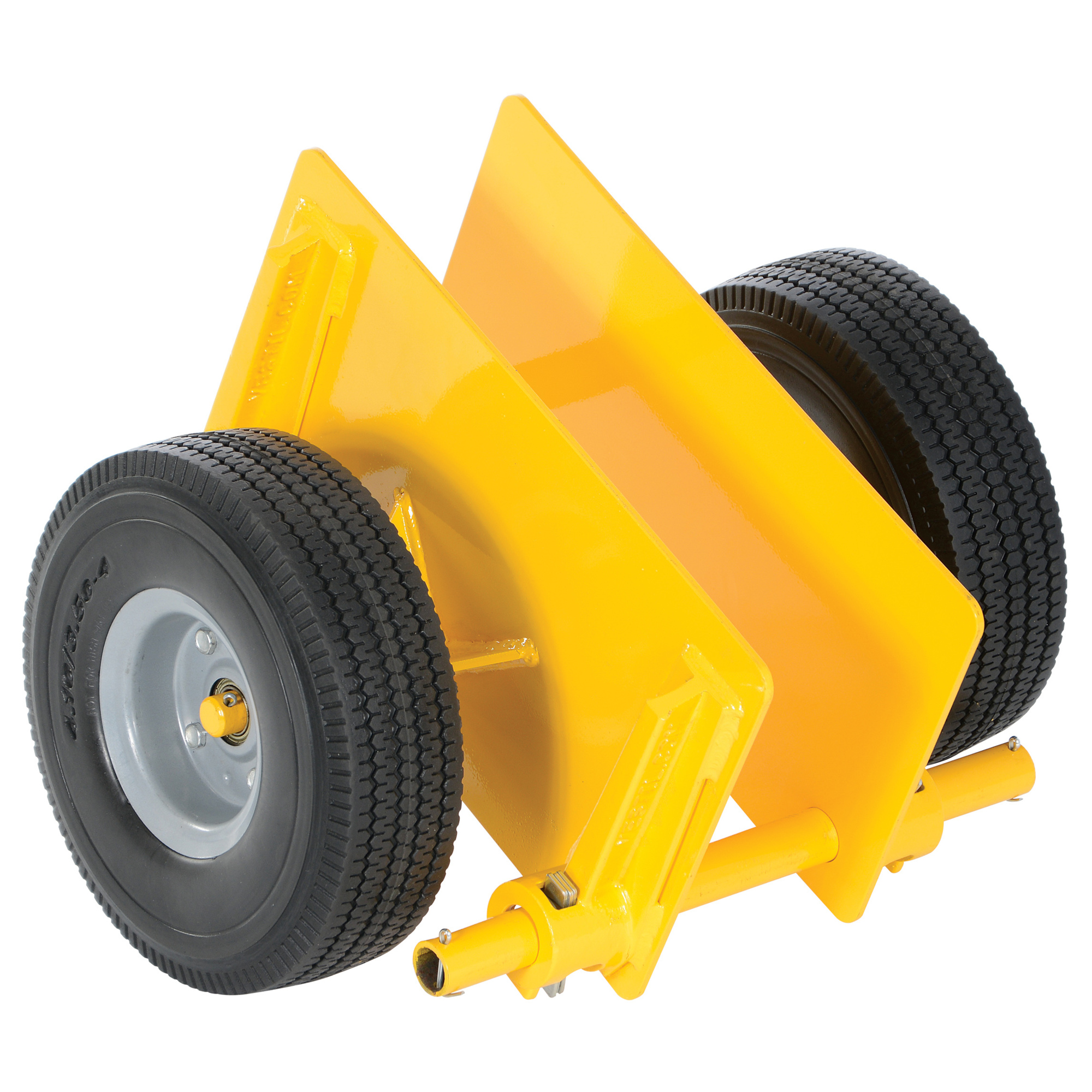 Vestil Steel Adjustable Panel Dolly With Foam Filled Wheels 20-7/8 In. x 15 In. x 11-1/2 In. 500 Lb. Capacity Yellow