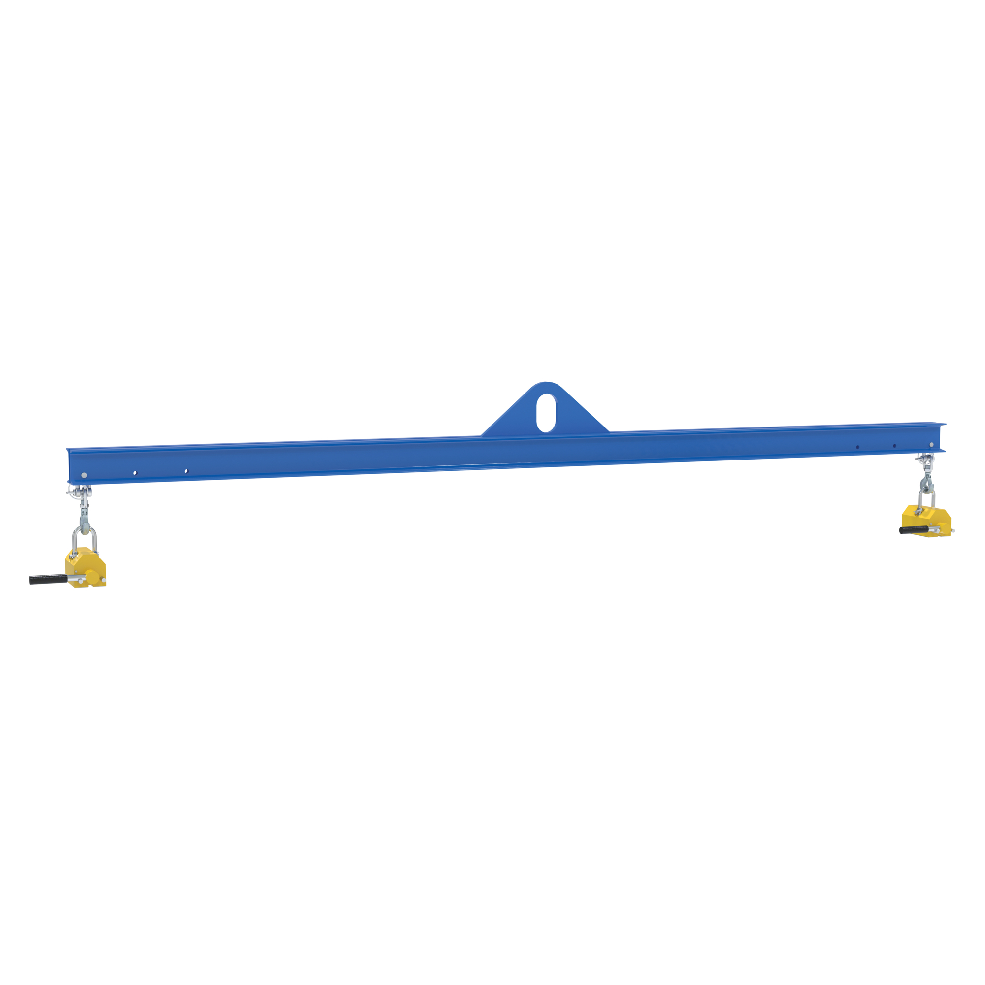 Vestil Steel Magnetic Spreader Beam - 1000-Lb. Capacity, Heavy-Duty, Powder Coated, Model# SBM-10-10-ML