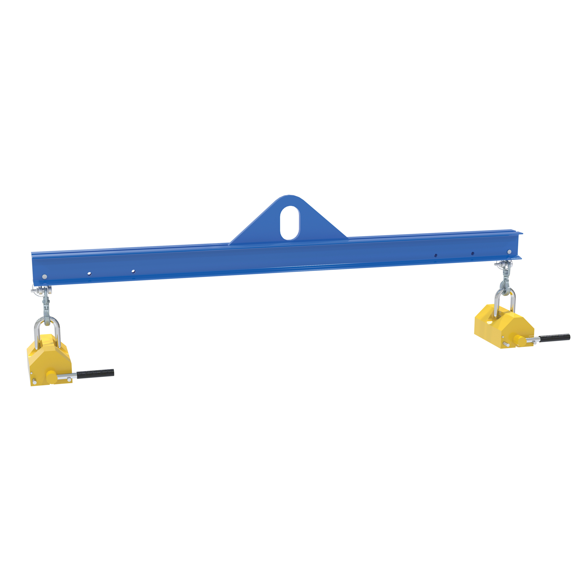 Vestil Steel Magnetic Spreader Beam - 2000-Lb. Capacity, Heavy-Duty, Powder-Coated, Model# SBM-20-6-ML