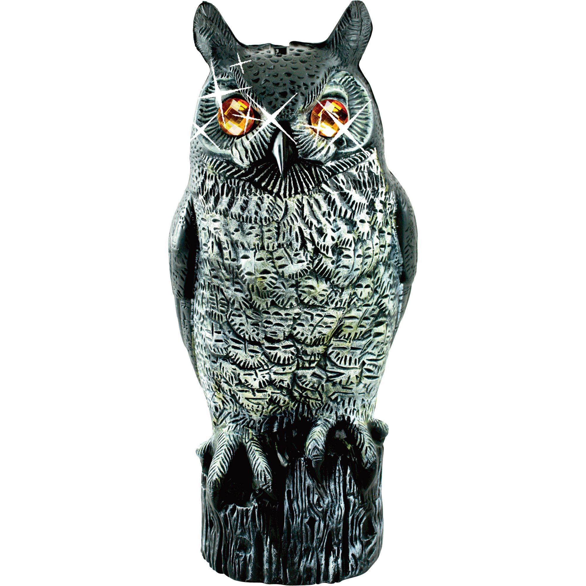 Bird-X Great Horned Owl Decoy with Reflective Eyes, Model# S
